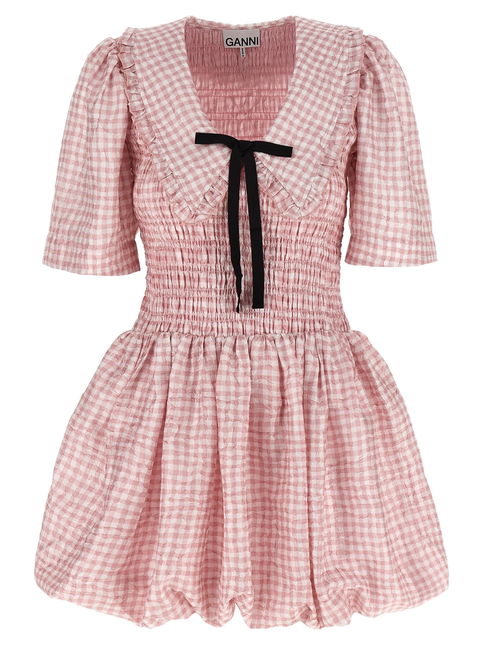 'Pink Check' dress
