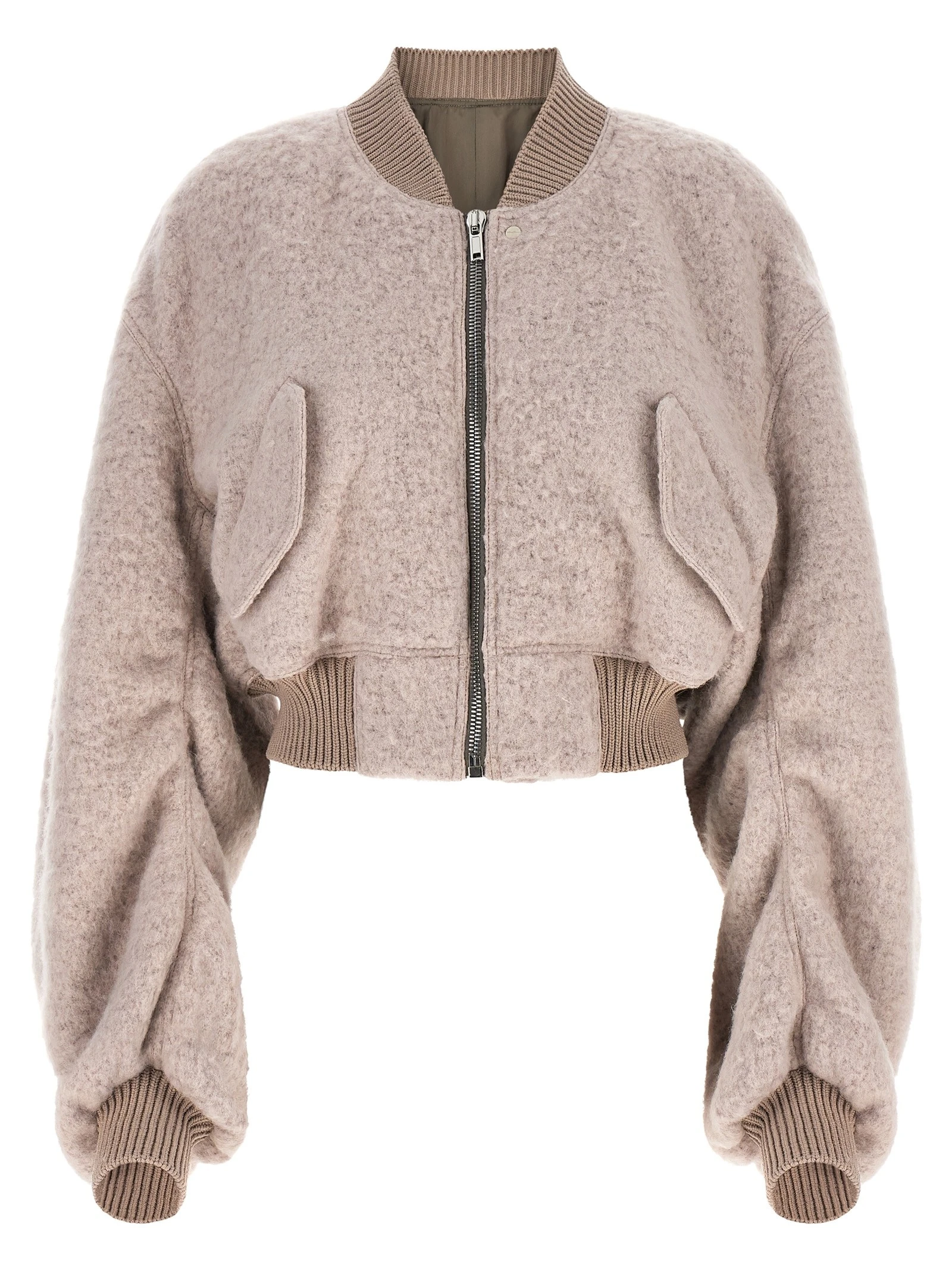 'Secchia Cropped Flight' bomber jacket