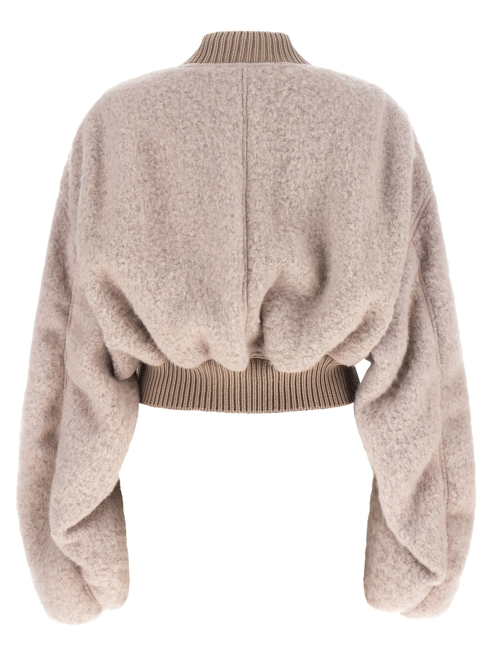 'Secchia Cropped Flight' bomber jacket