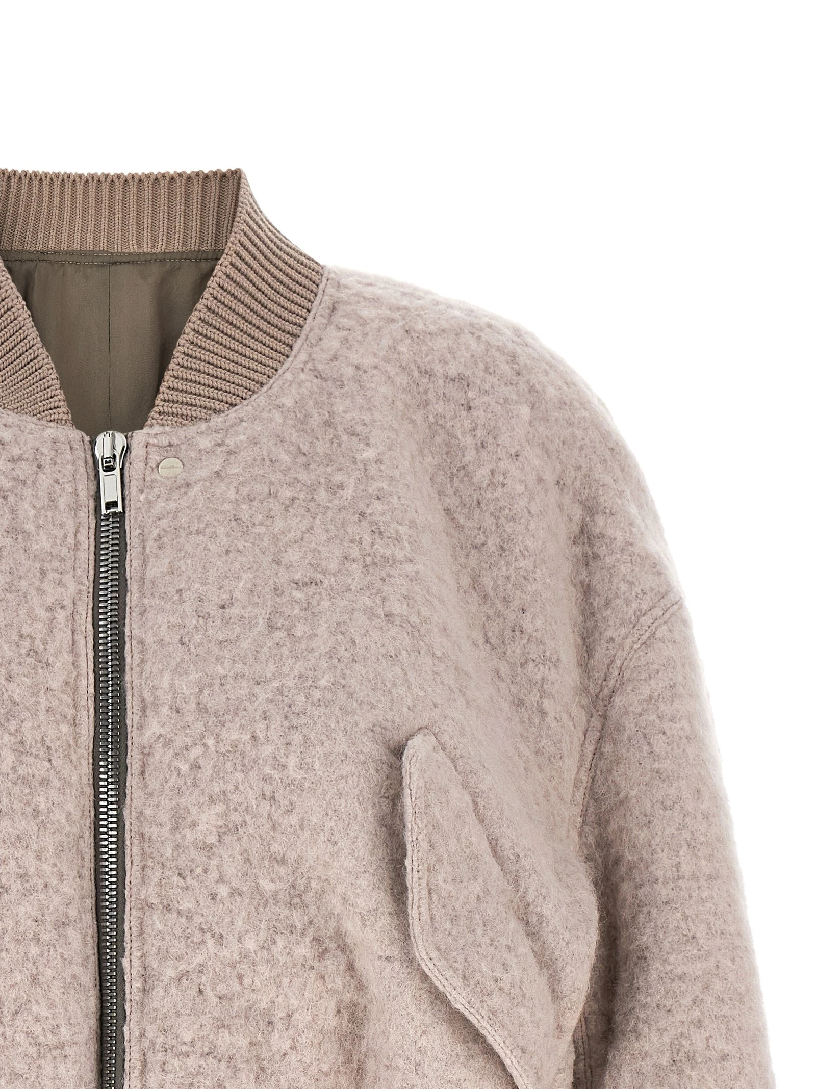 'Secchia Cropped Flight' bomber jacket