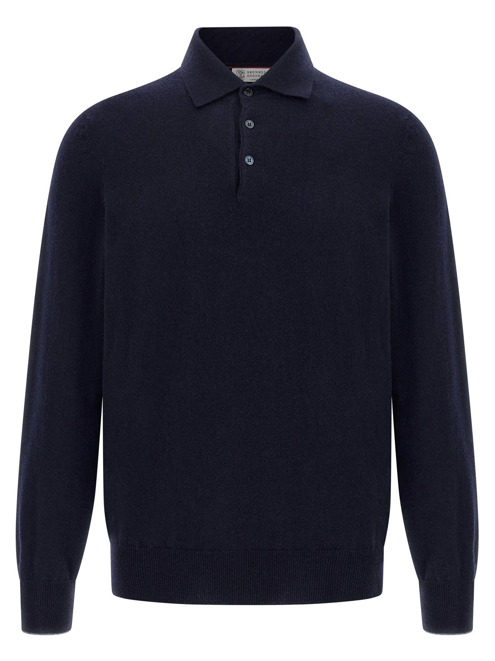 Cashmere polo shirt