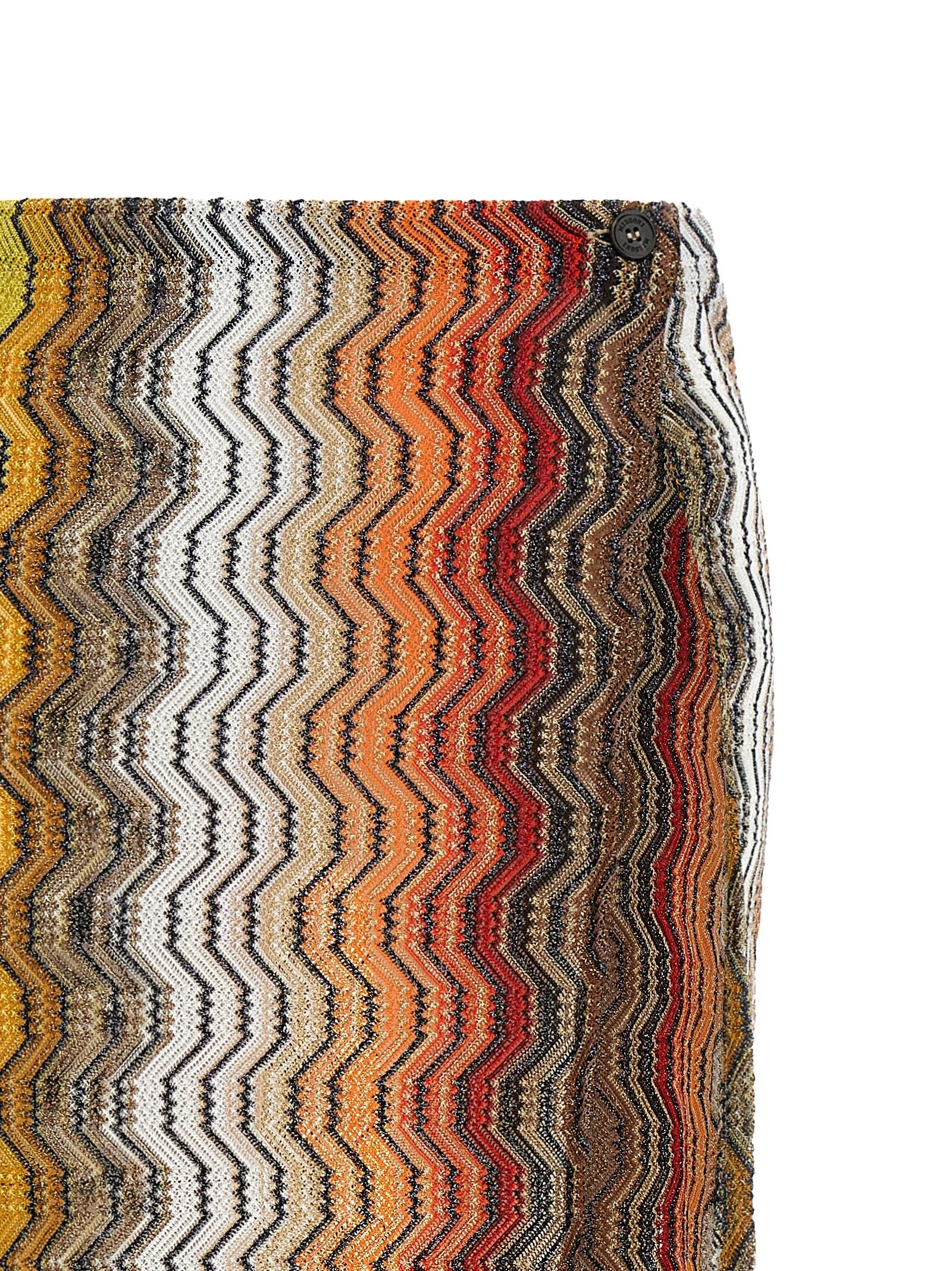 Greek zig pattern raschel skirt