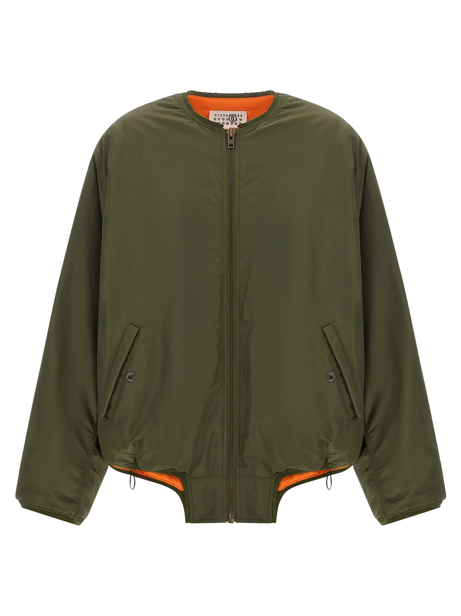 Sculptural hem jacket