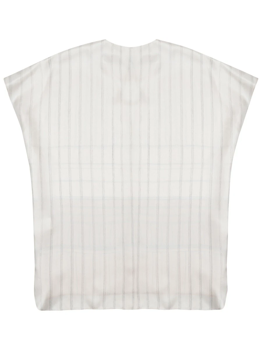 BLUSA CON SCOLLO A V