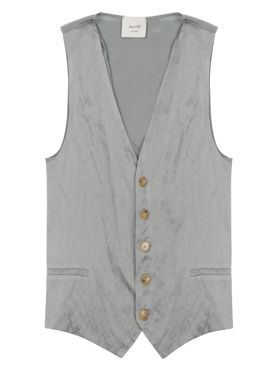GILET IN SETA