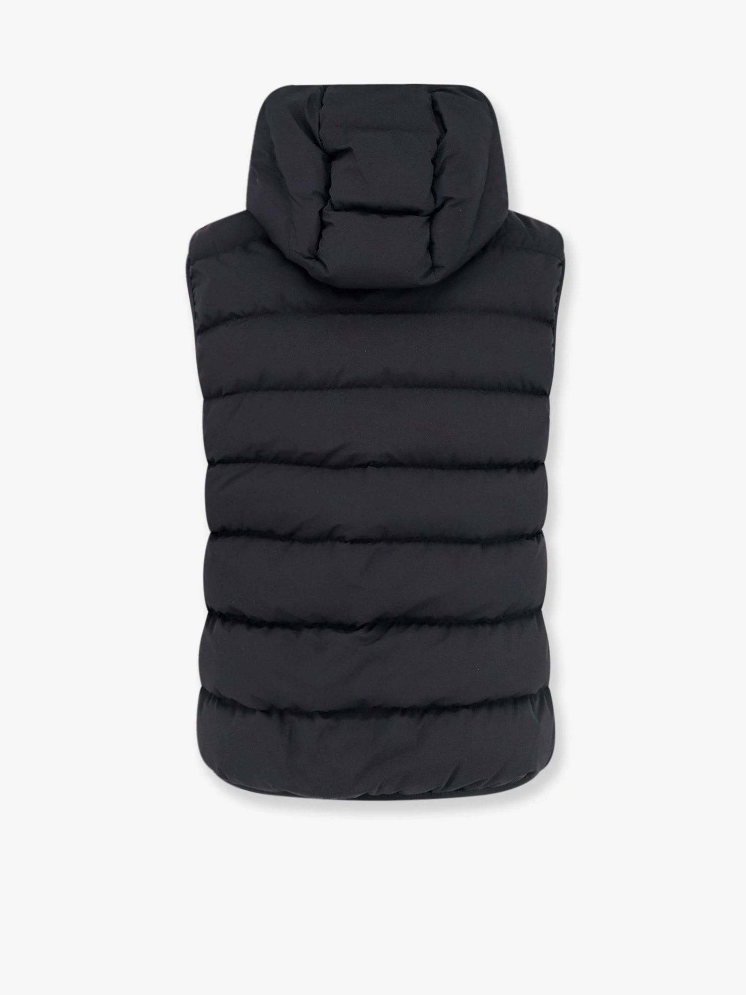 Arinella Matt Black sleeveless down jacket