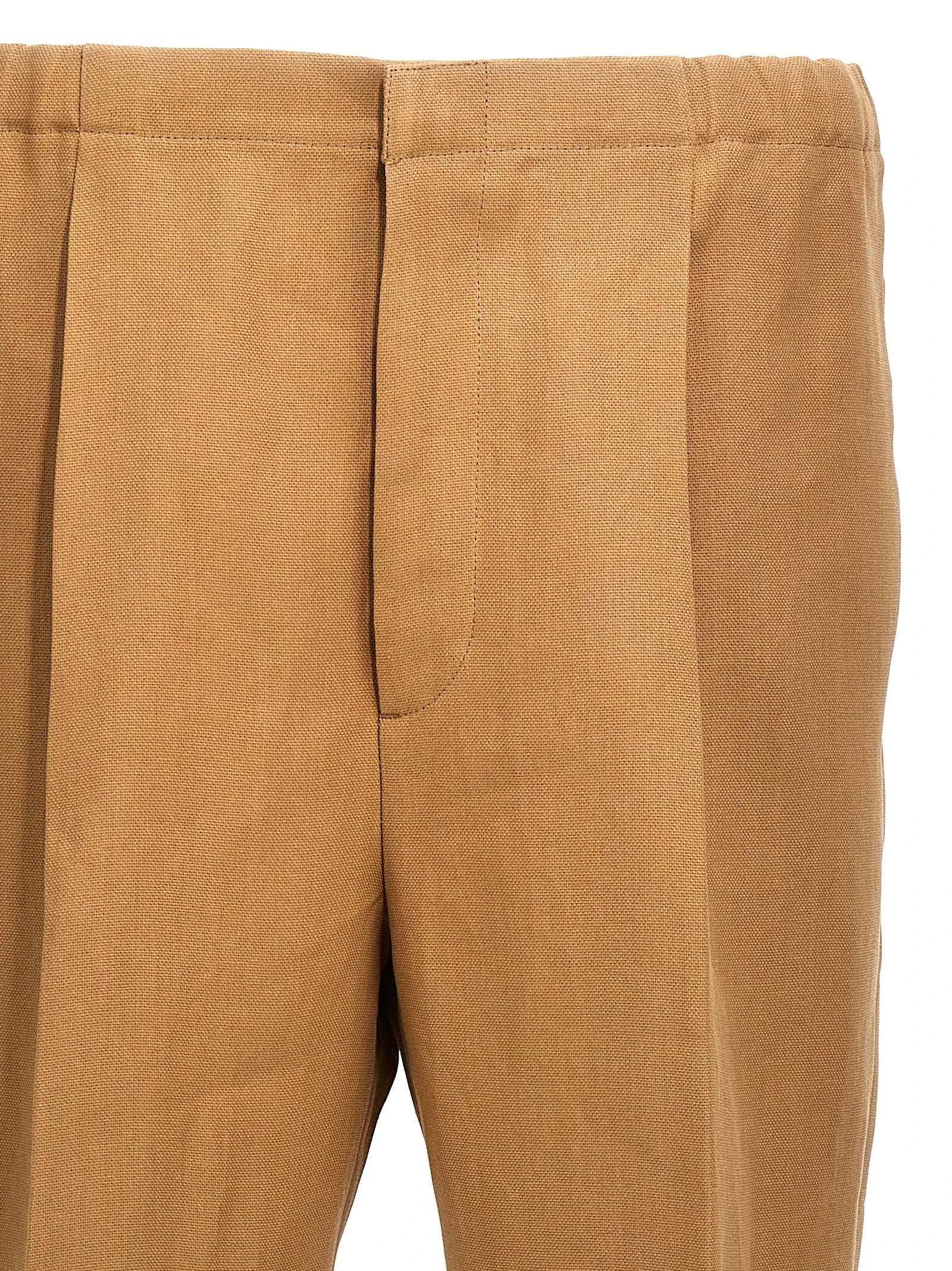 Paper canvas pants