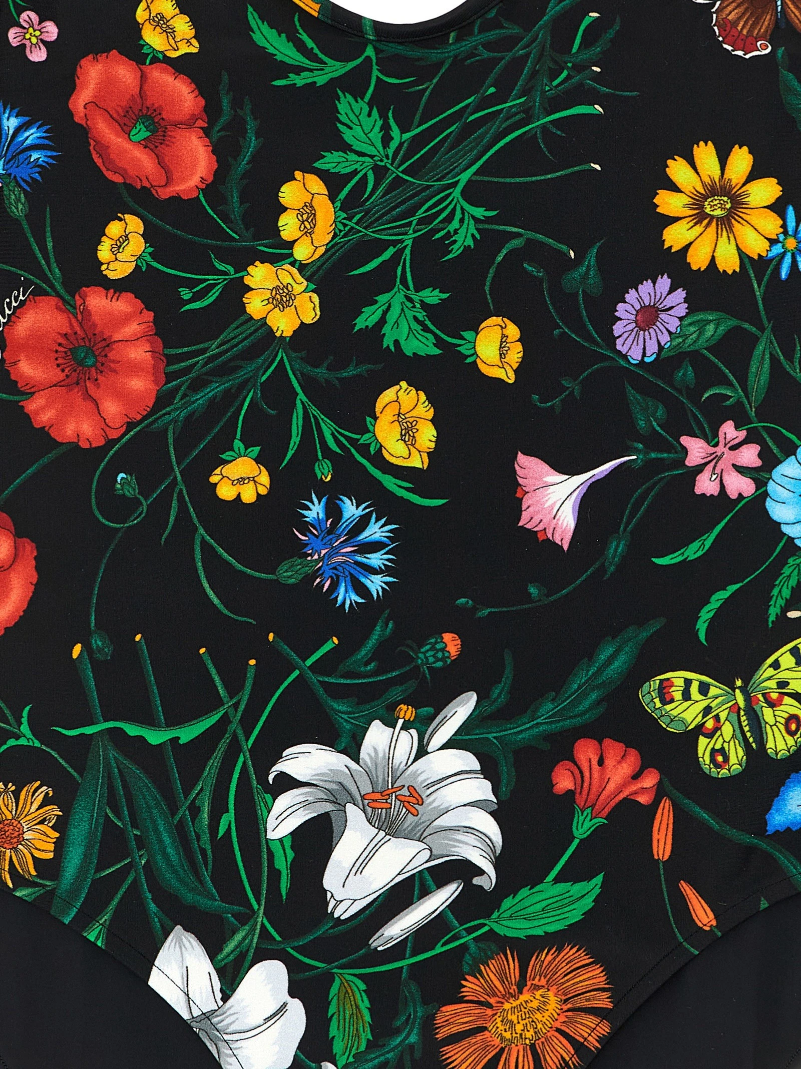 'Gucci Flora' one-piece swimsuit
