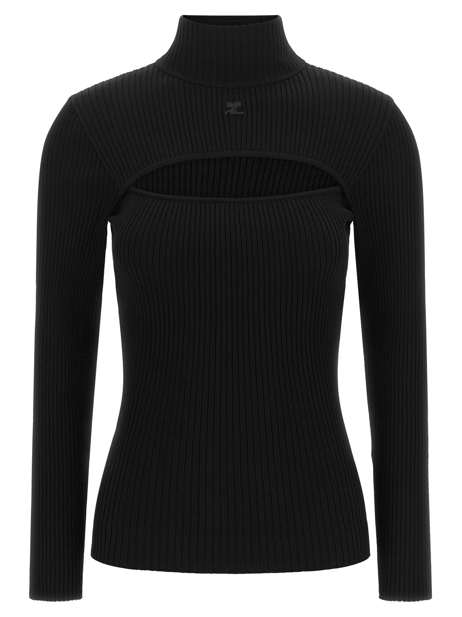 Cut-out sweater