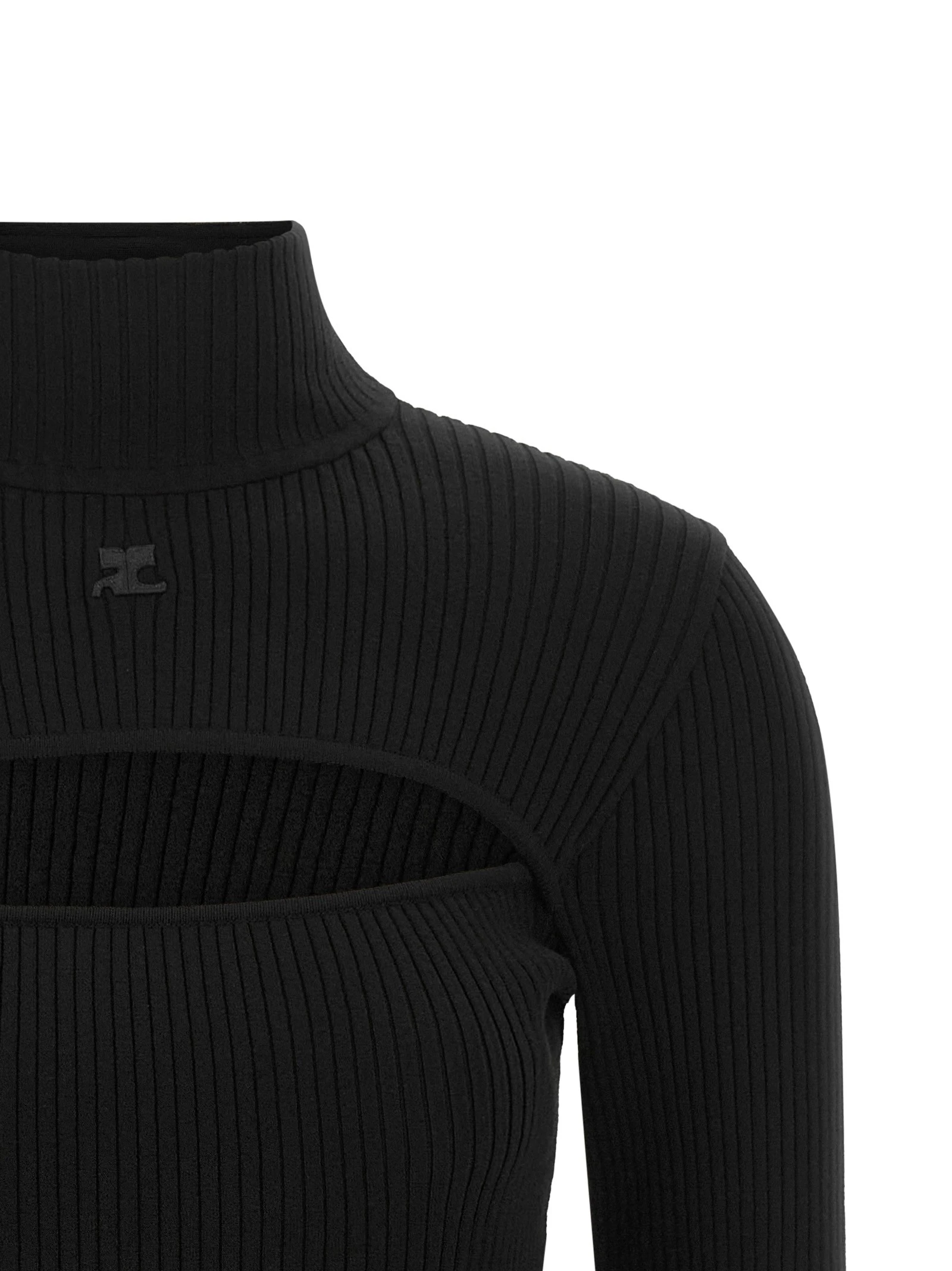 Cut-out sweater