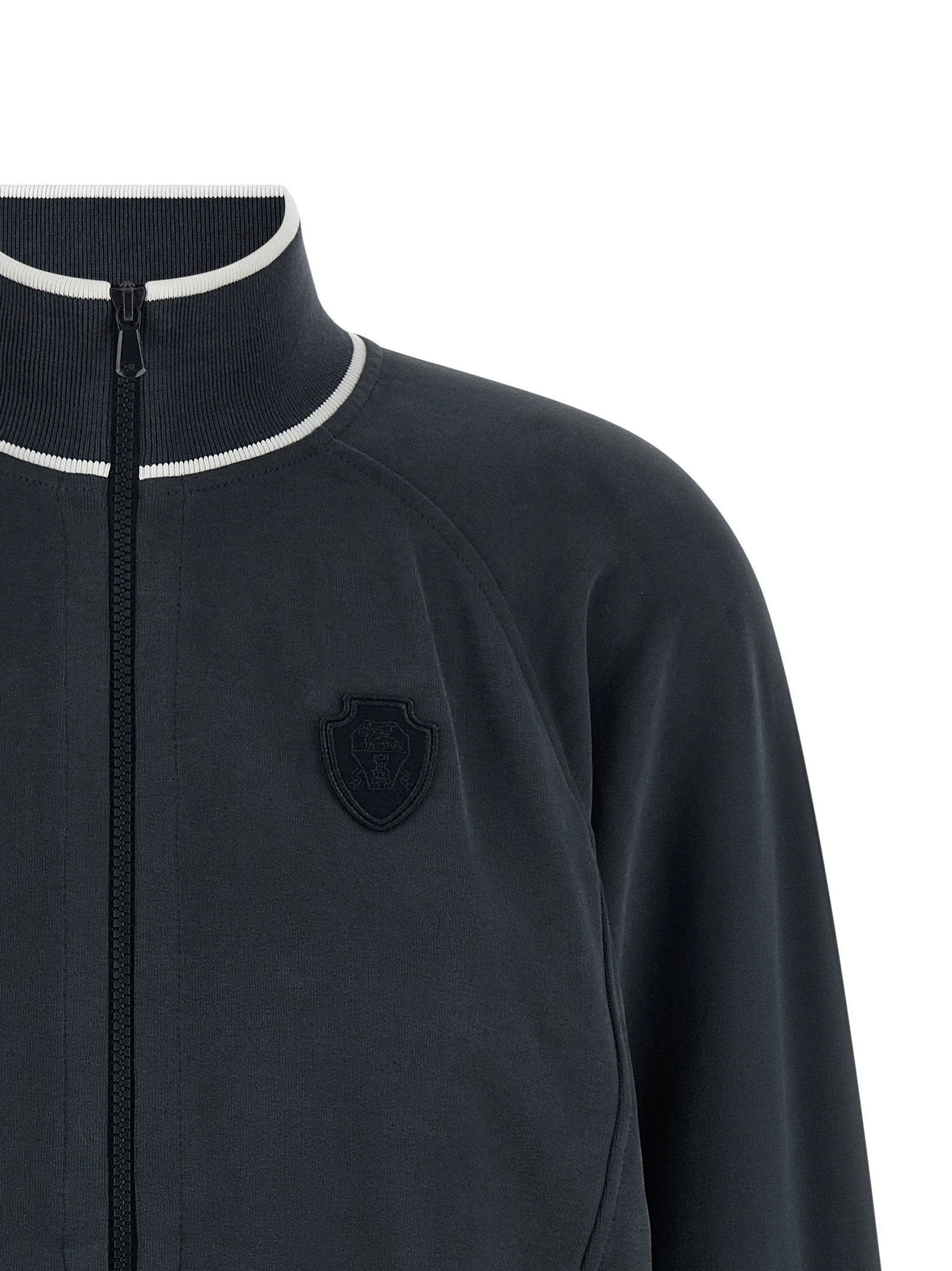 Heraldic patch sweatshirt