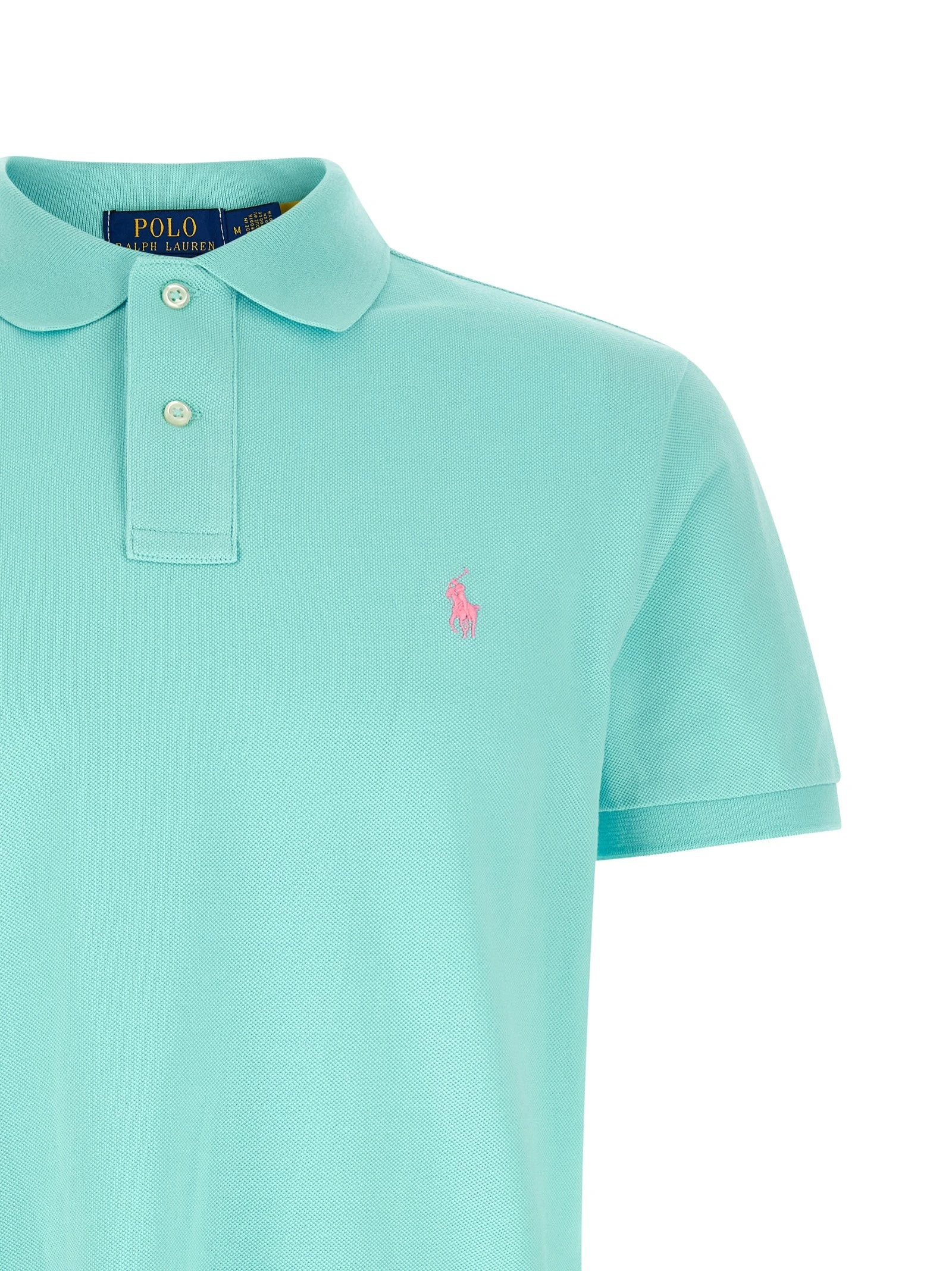 Logo embroidery polo shirt