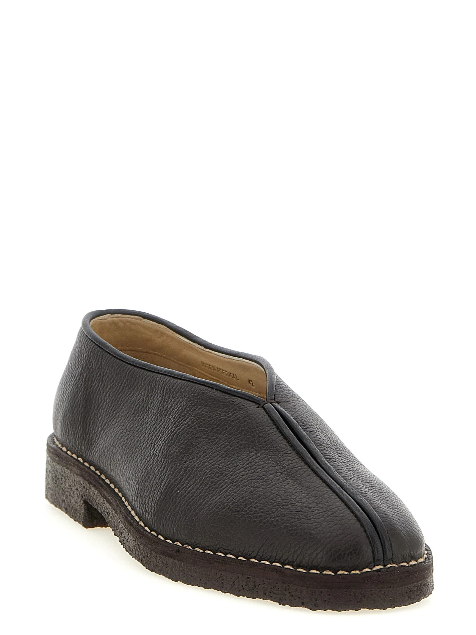 'Piped Crepe' slippers