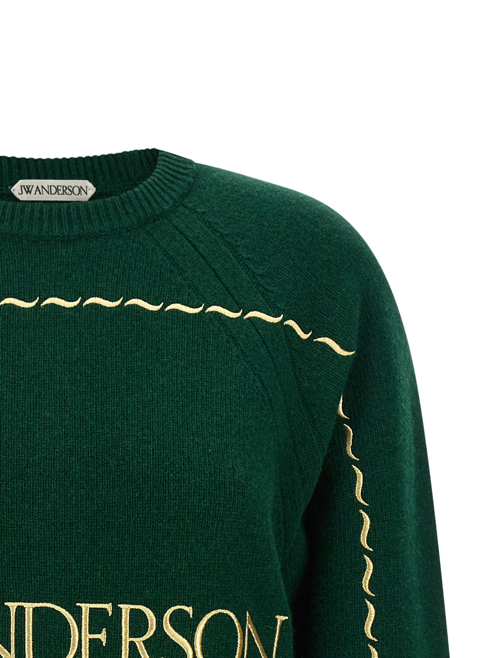 Logo embroidery sweater