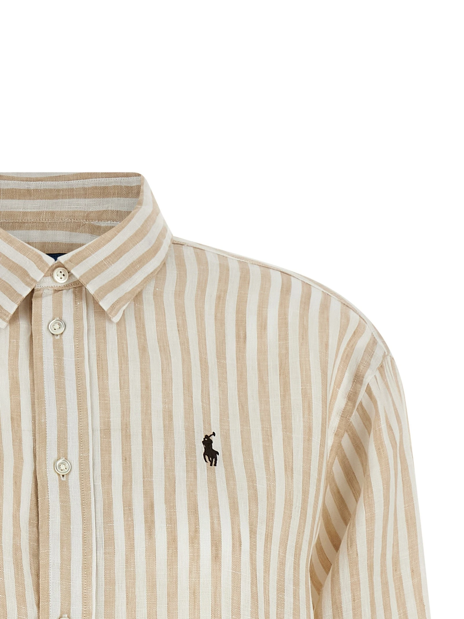 Striped linen shirt
