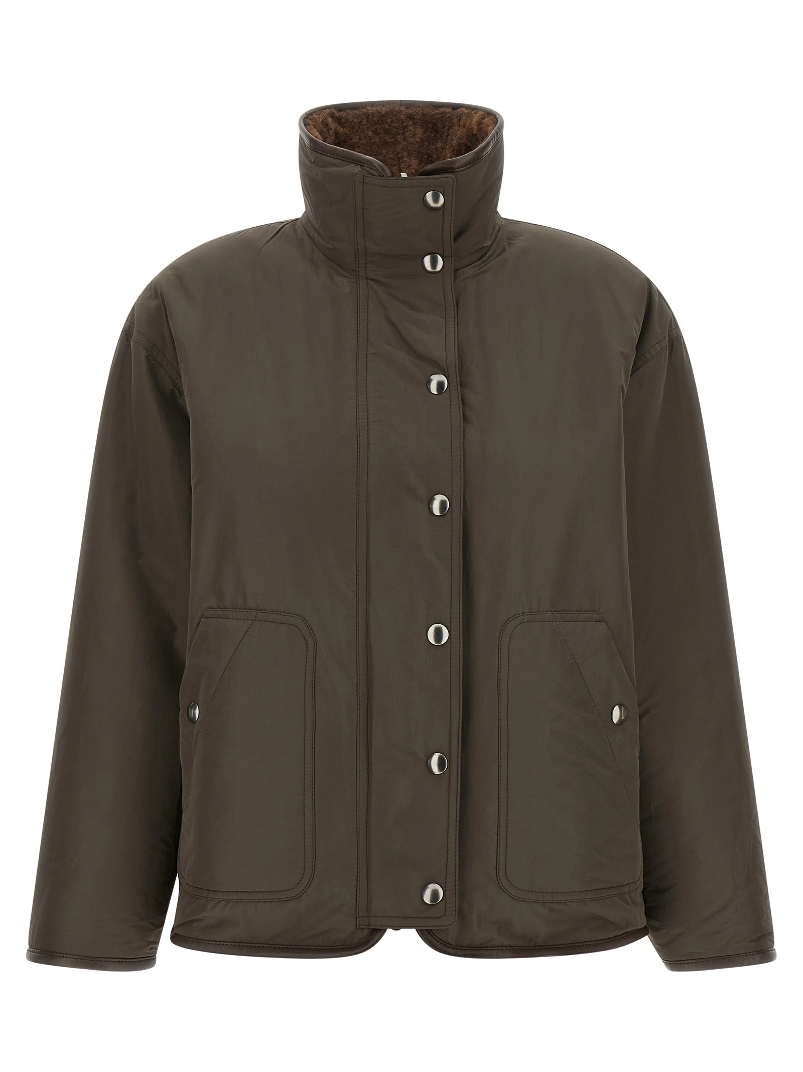 'Fuzzy' reversible jacket