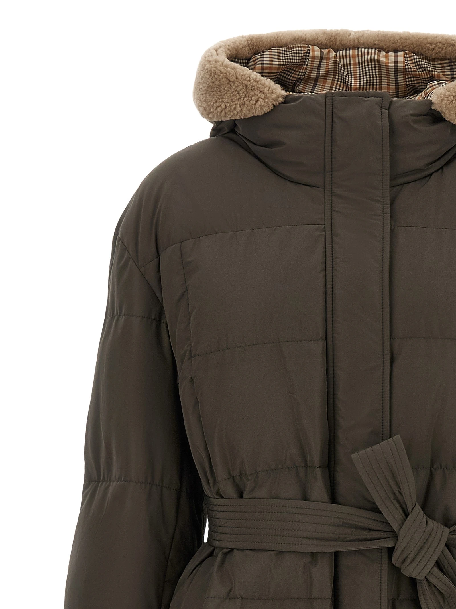 Boudin quilted down jacket