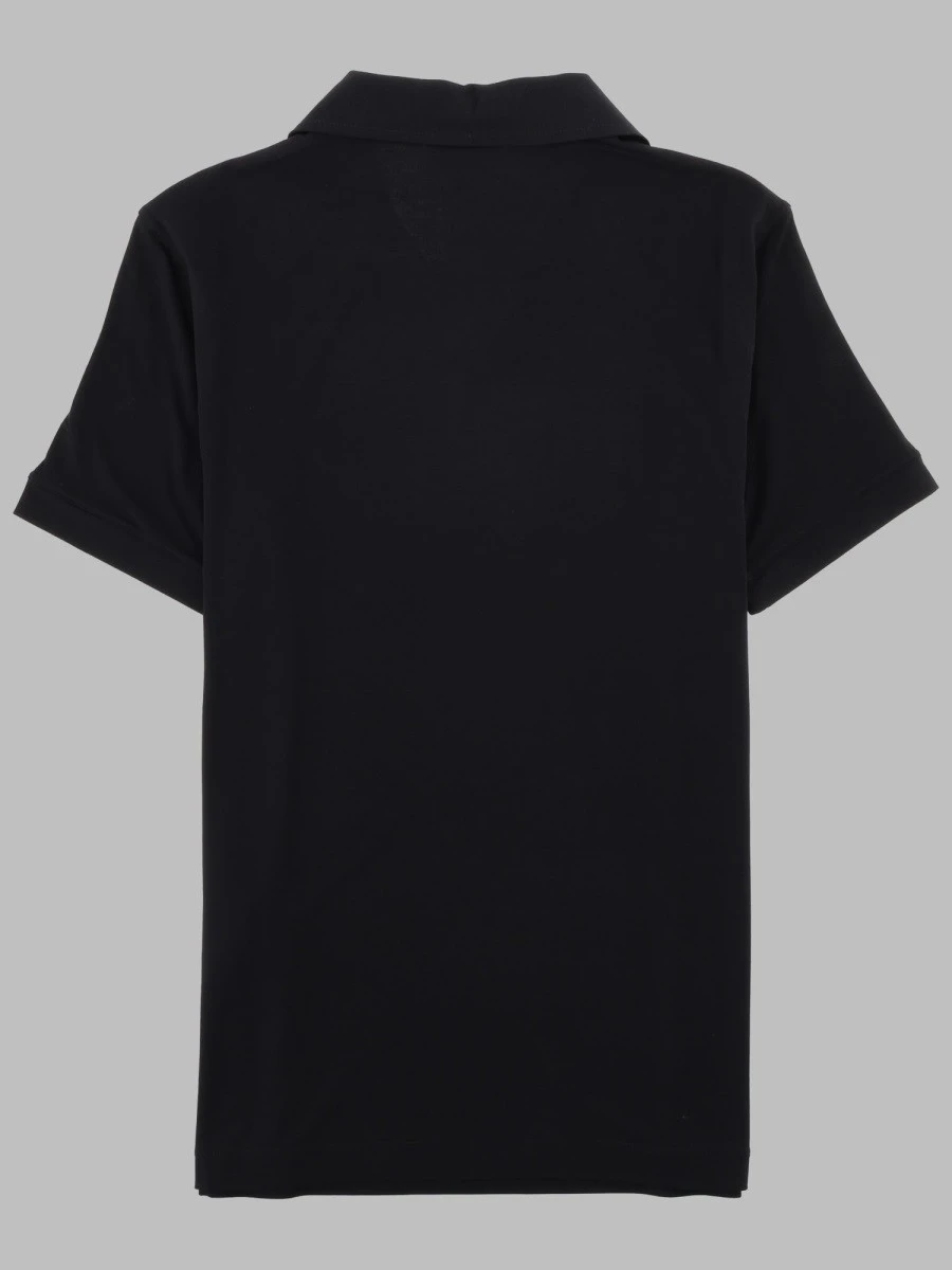 POLO IN JERSEY DI VISCOSA STRETCH