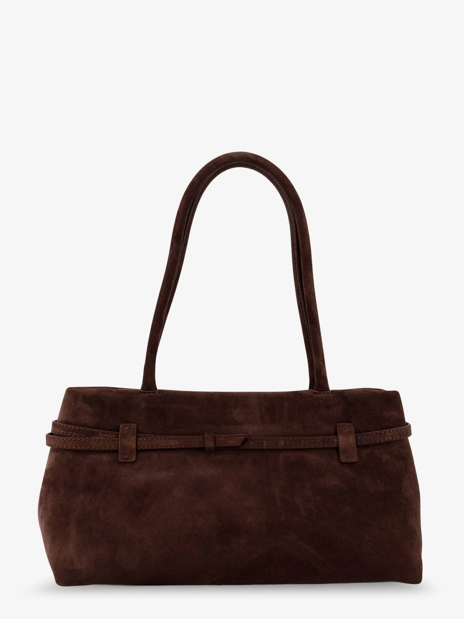 Le Cambon East West suede shoulder bag