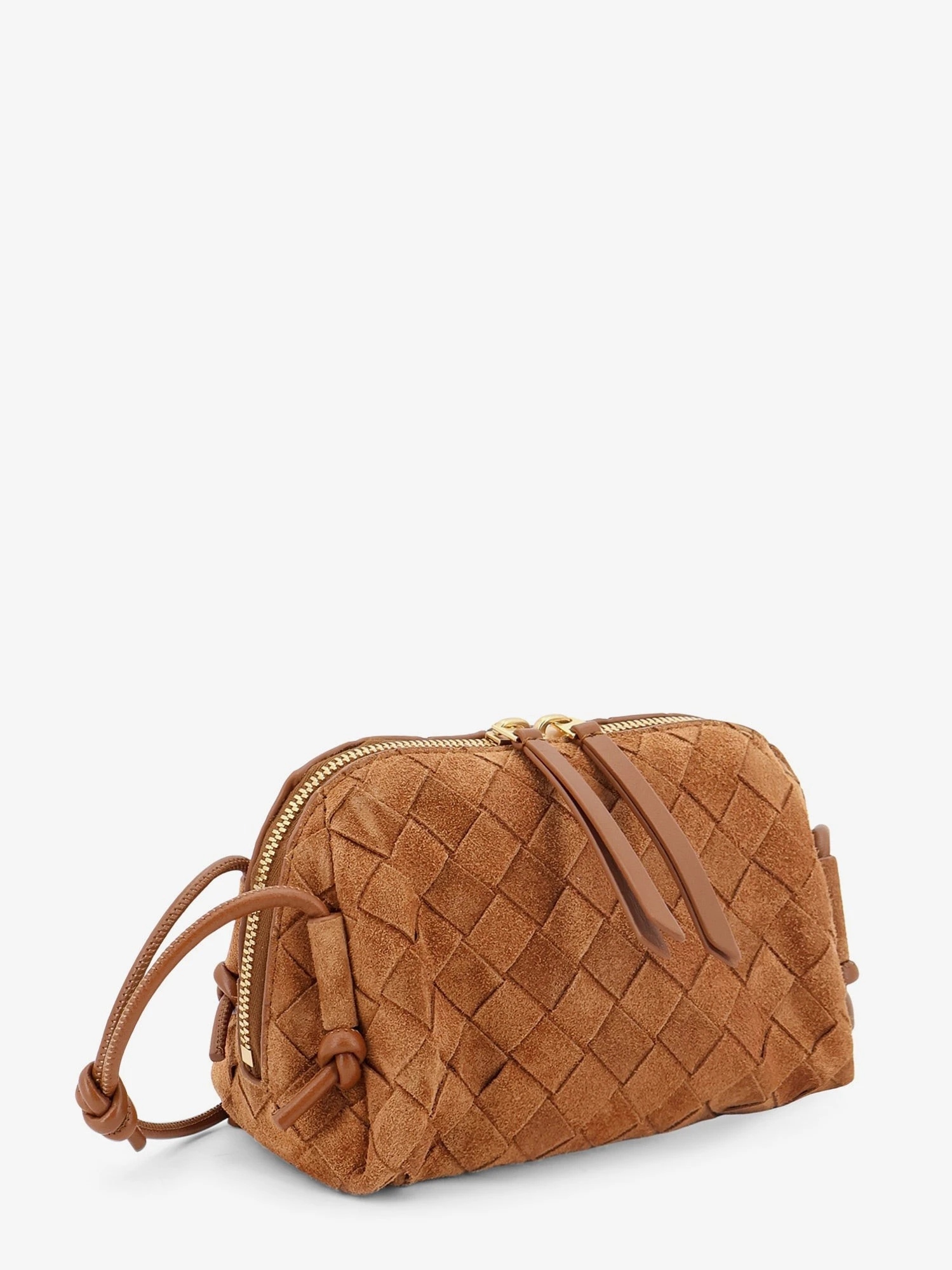 Pochette Concert suede crossbody bag
