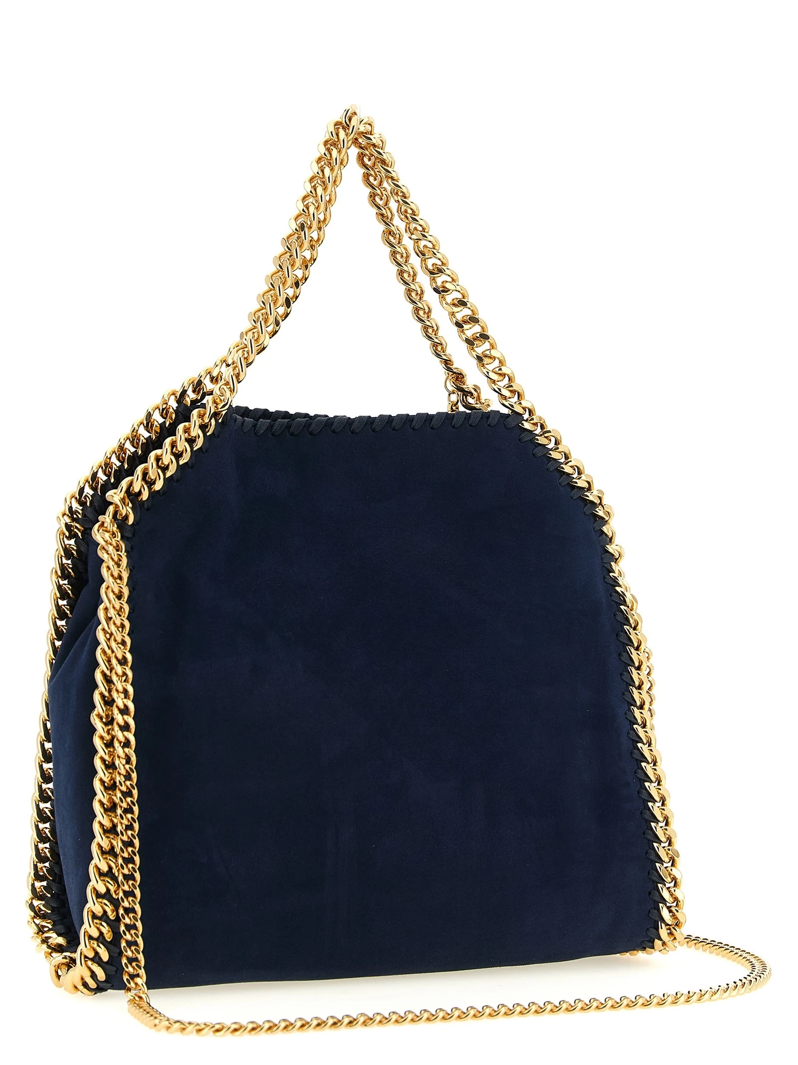'Falabella mini' suede shoulder bag