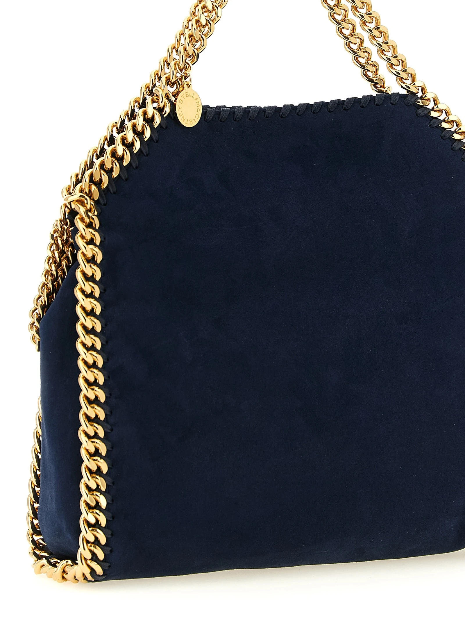 'Falabella mini' suede shoulder bag