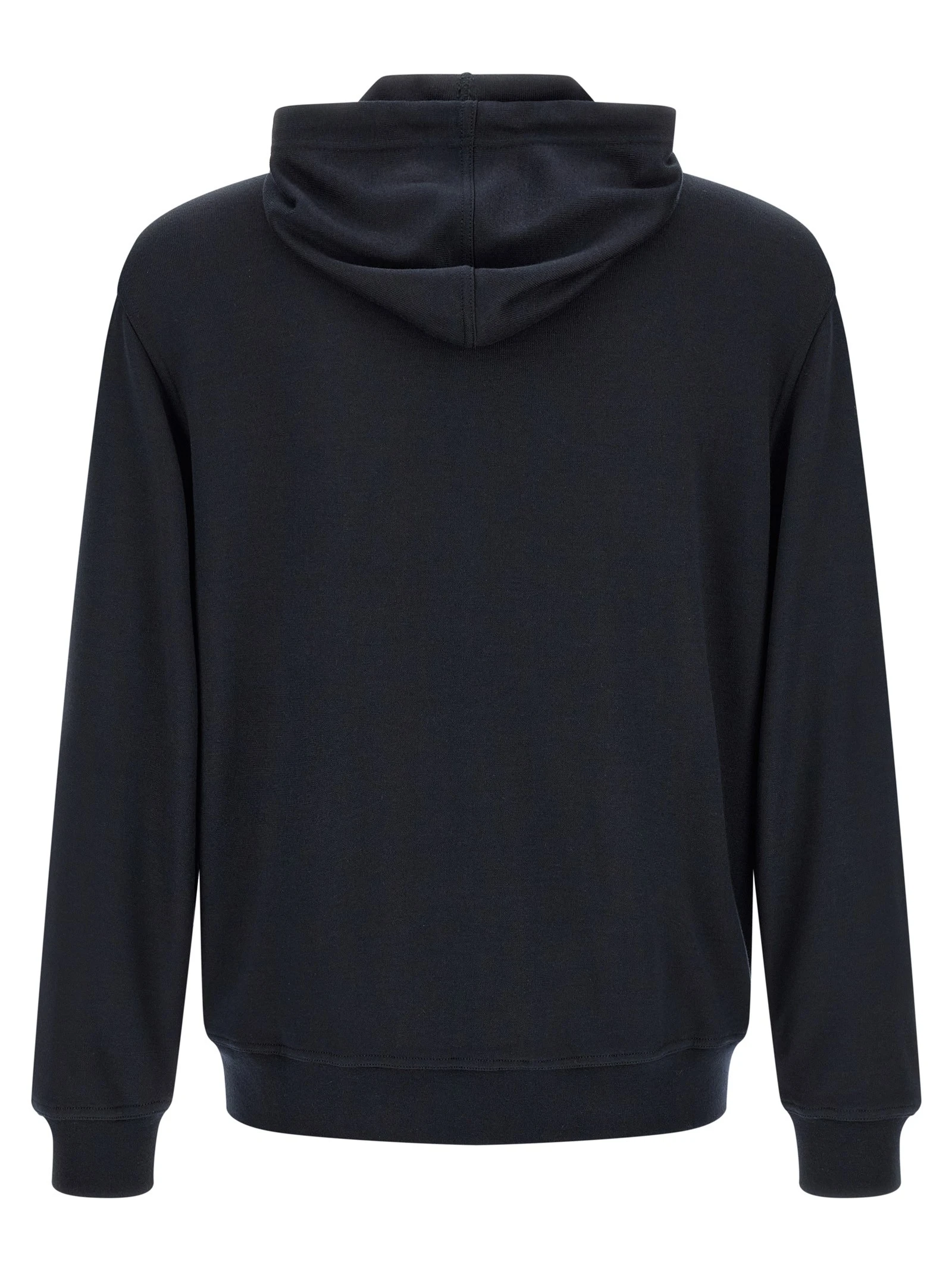 Cashmere and silk hoodie