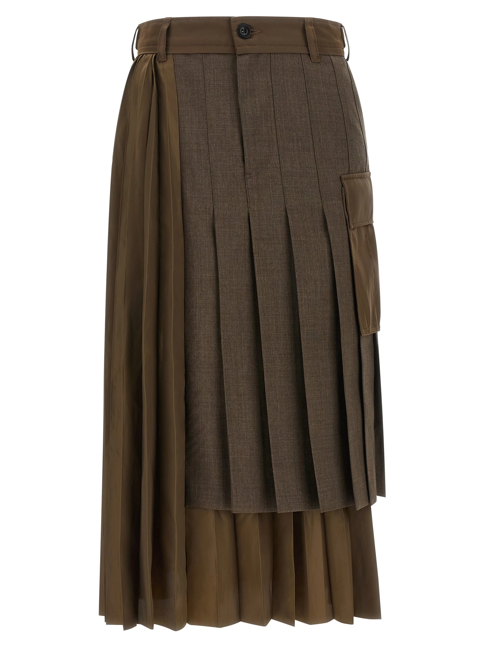 Hybrid construction skirt