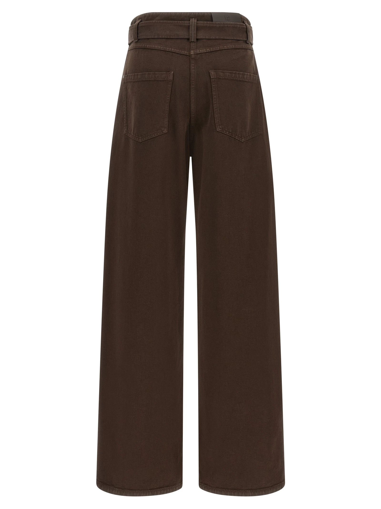 Belted jeans