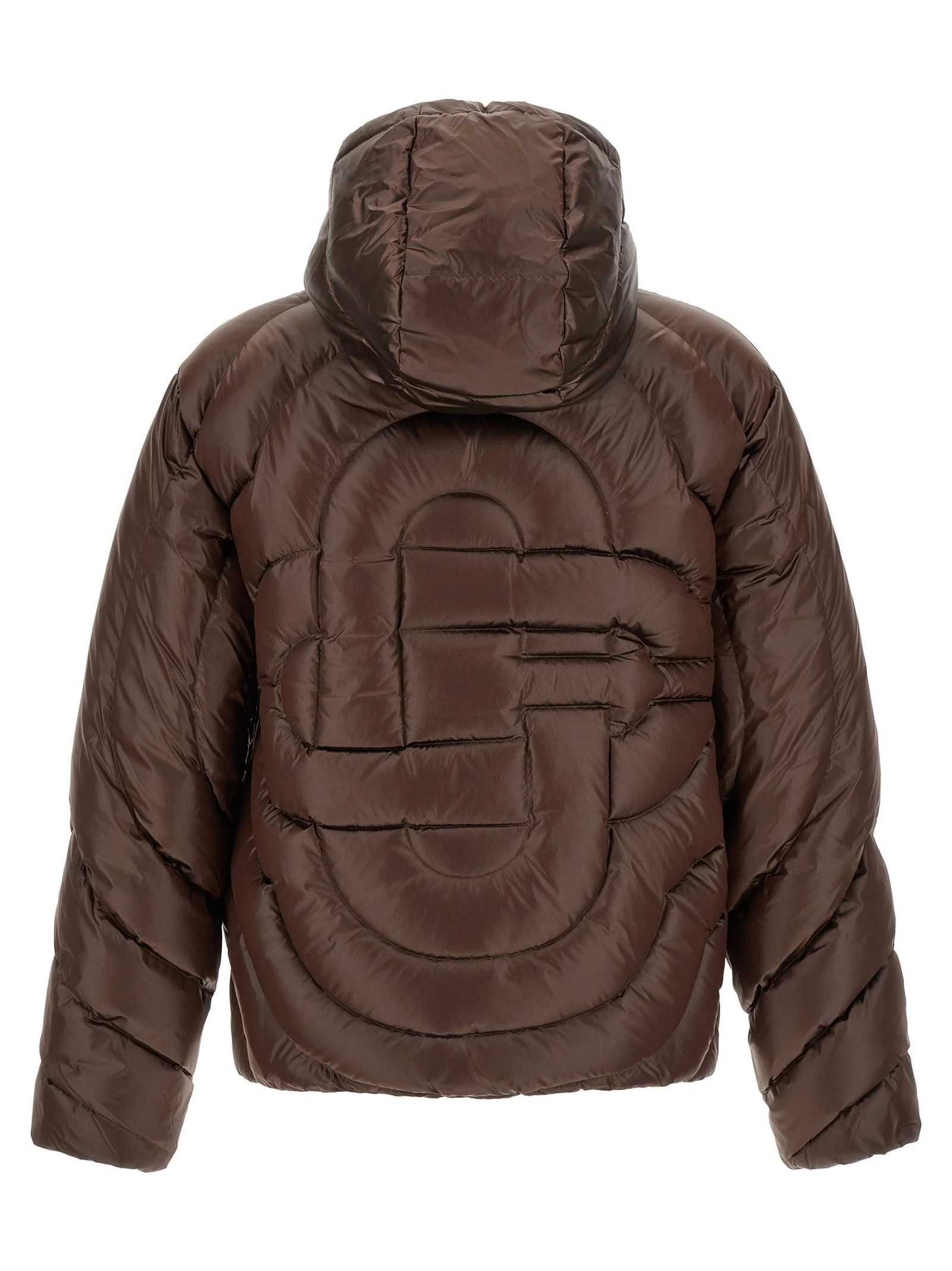 'Monogram' quilting down jacket