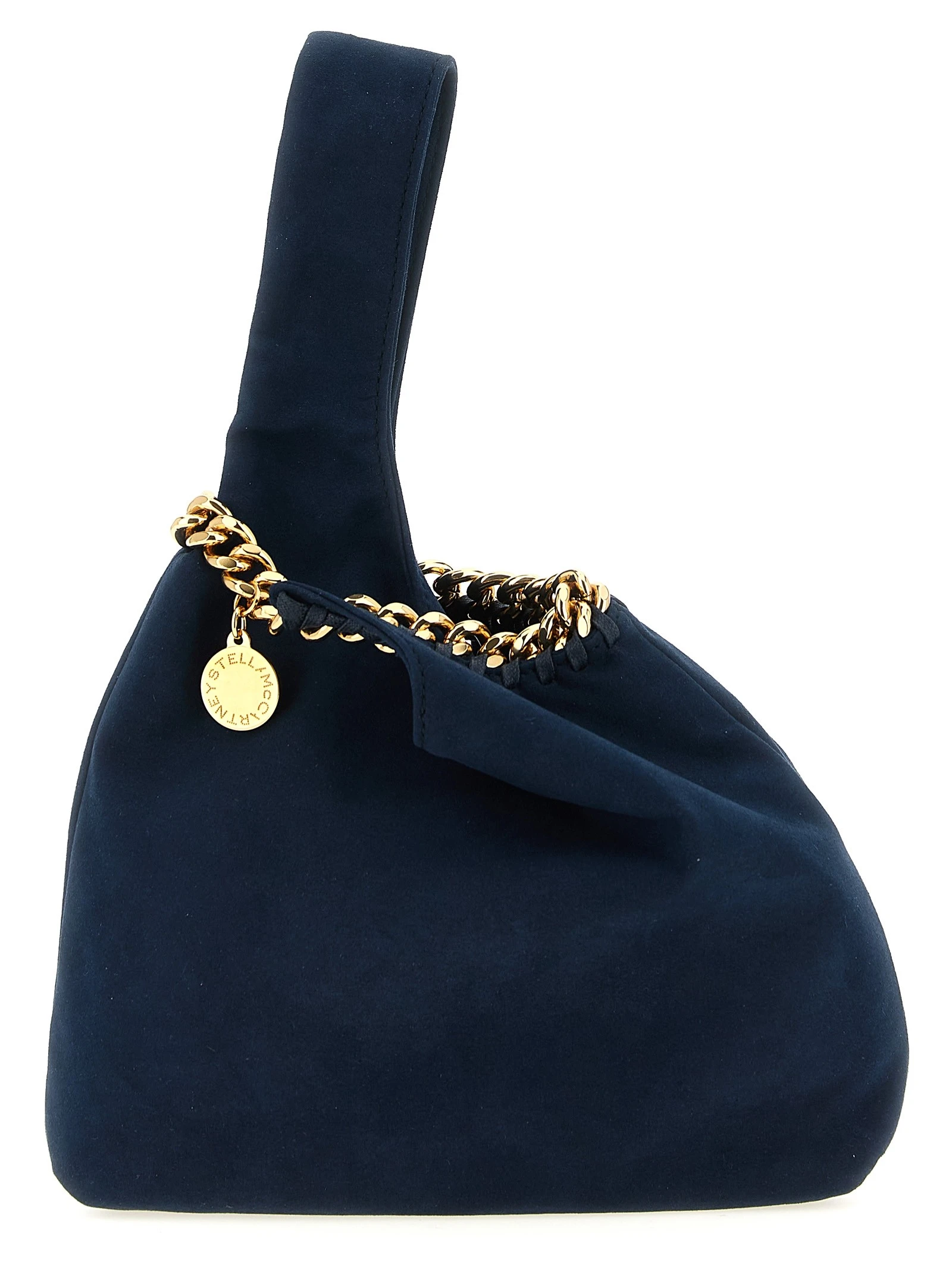 'Null' suede handbag