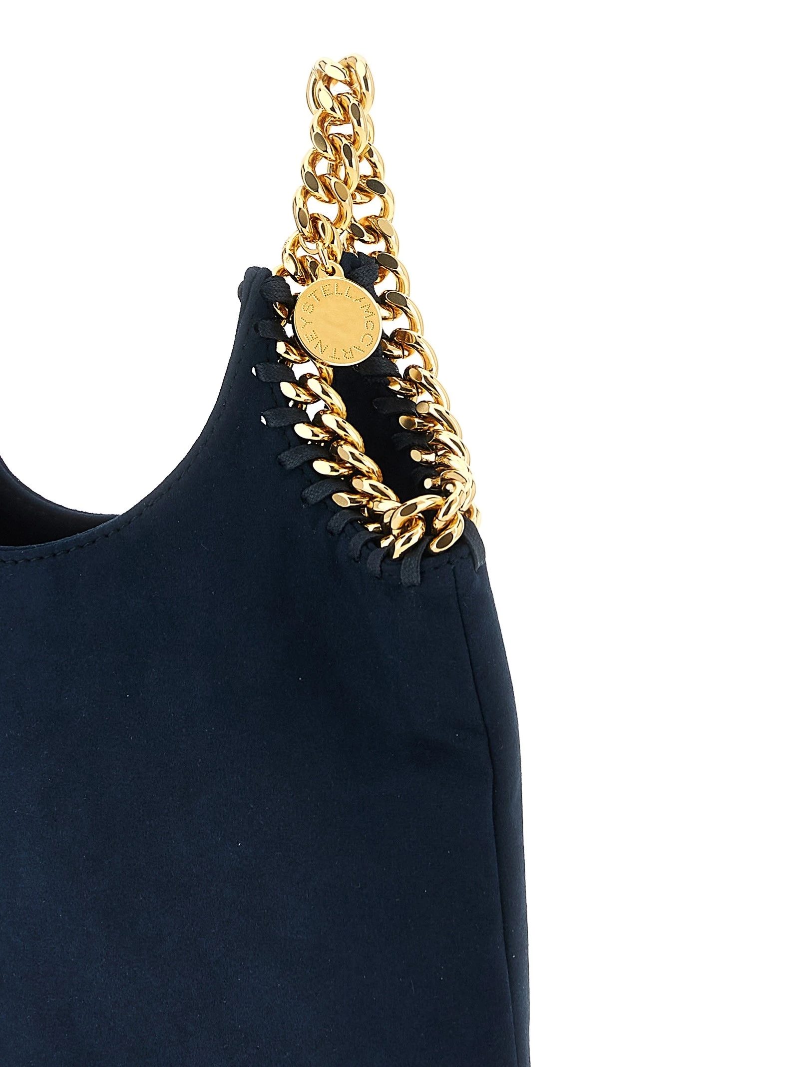 'Null' suede handbag