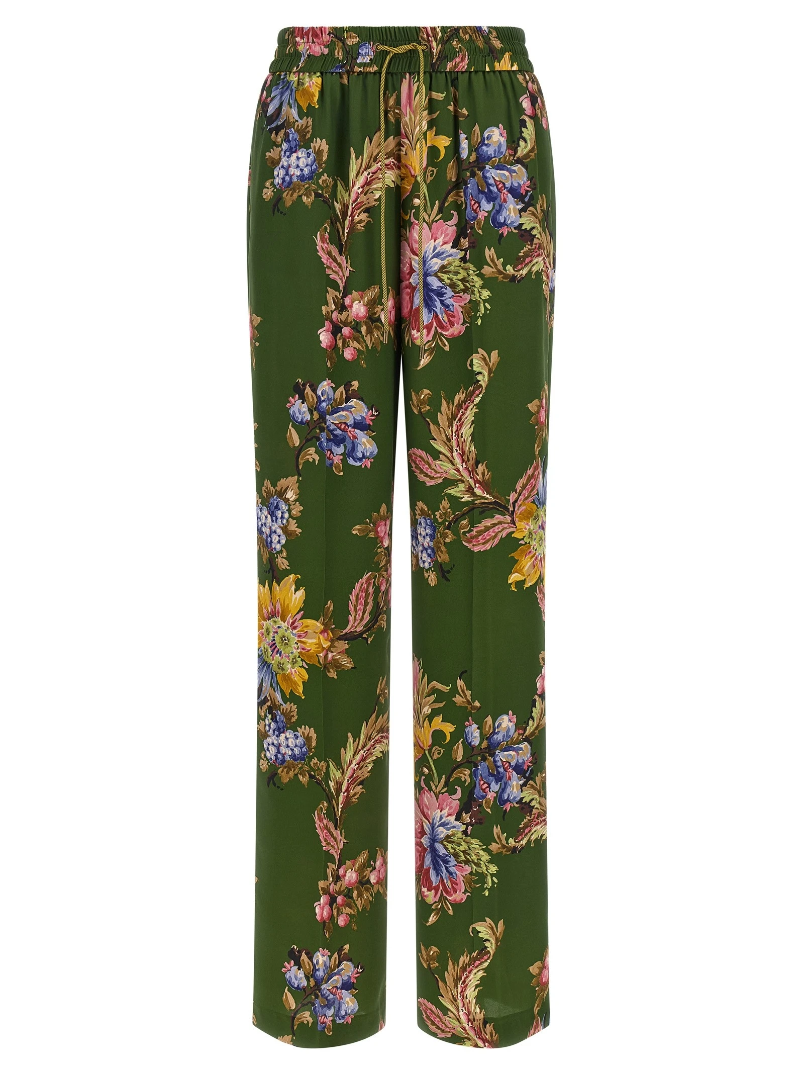 Floral print trousers