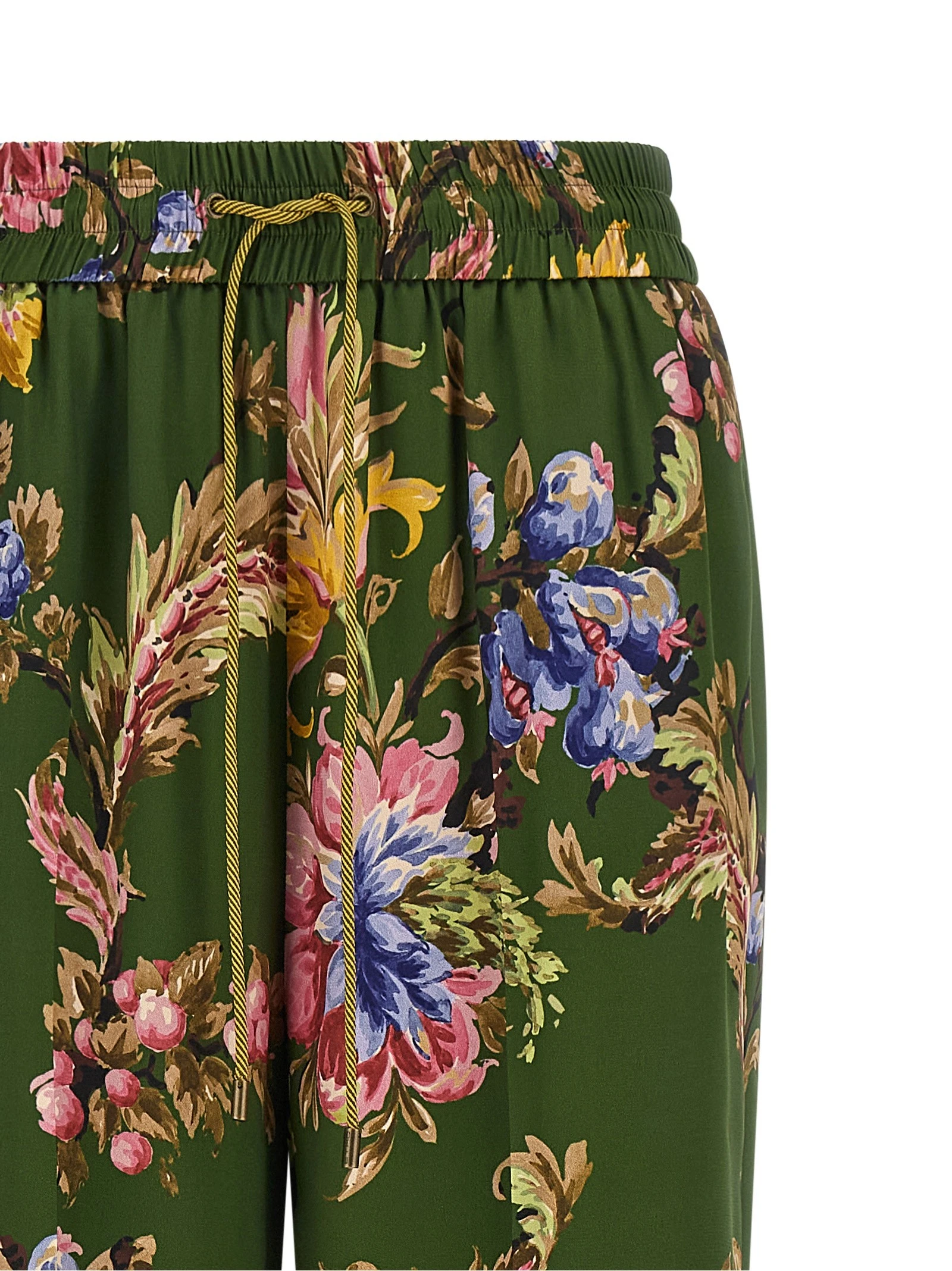 Floral print trousers