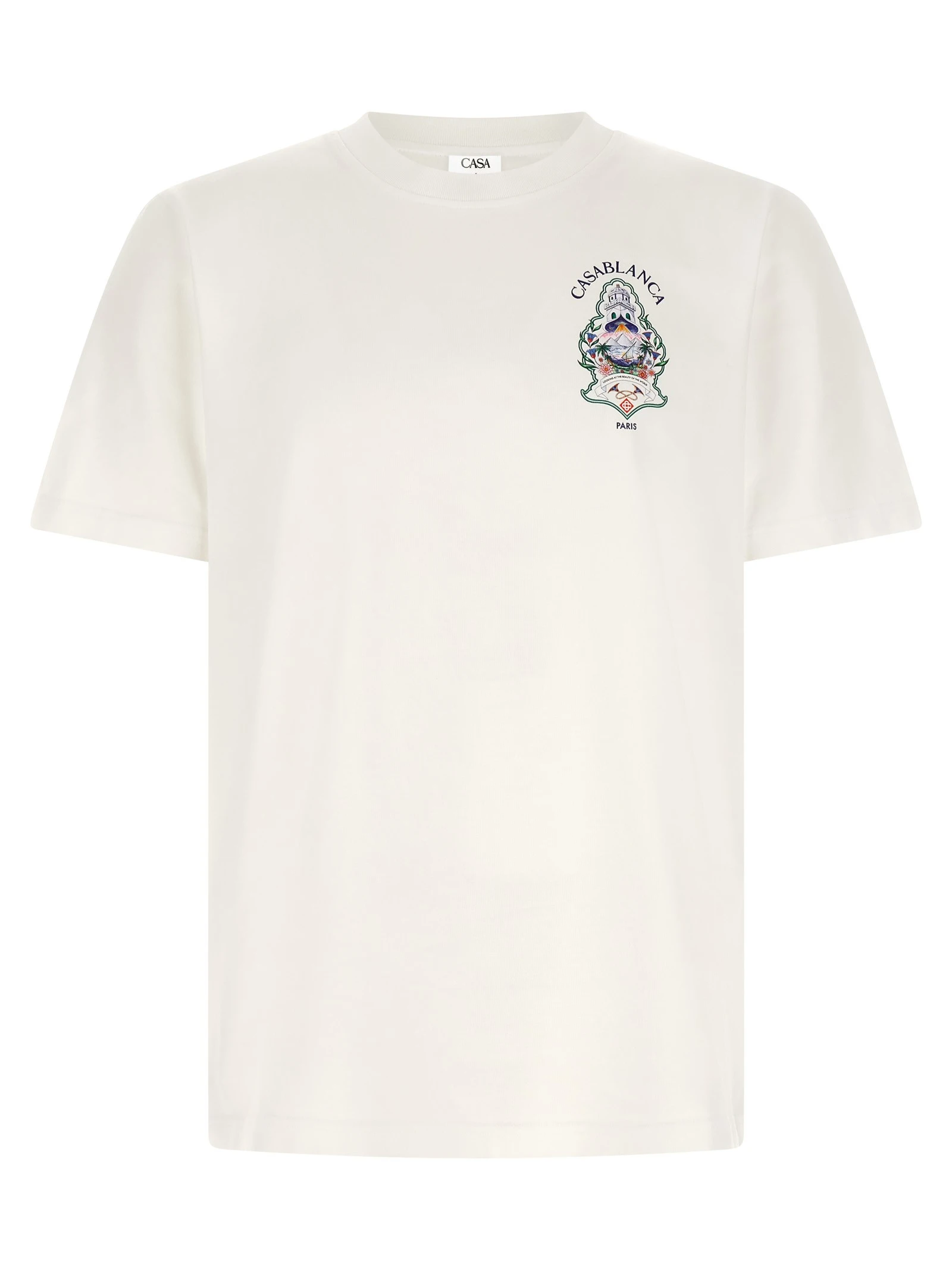 'Hotel Emblem' print T-shirt