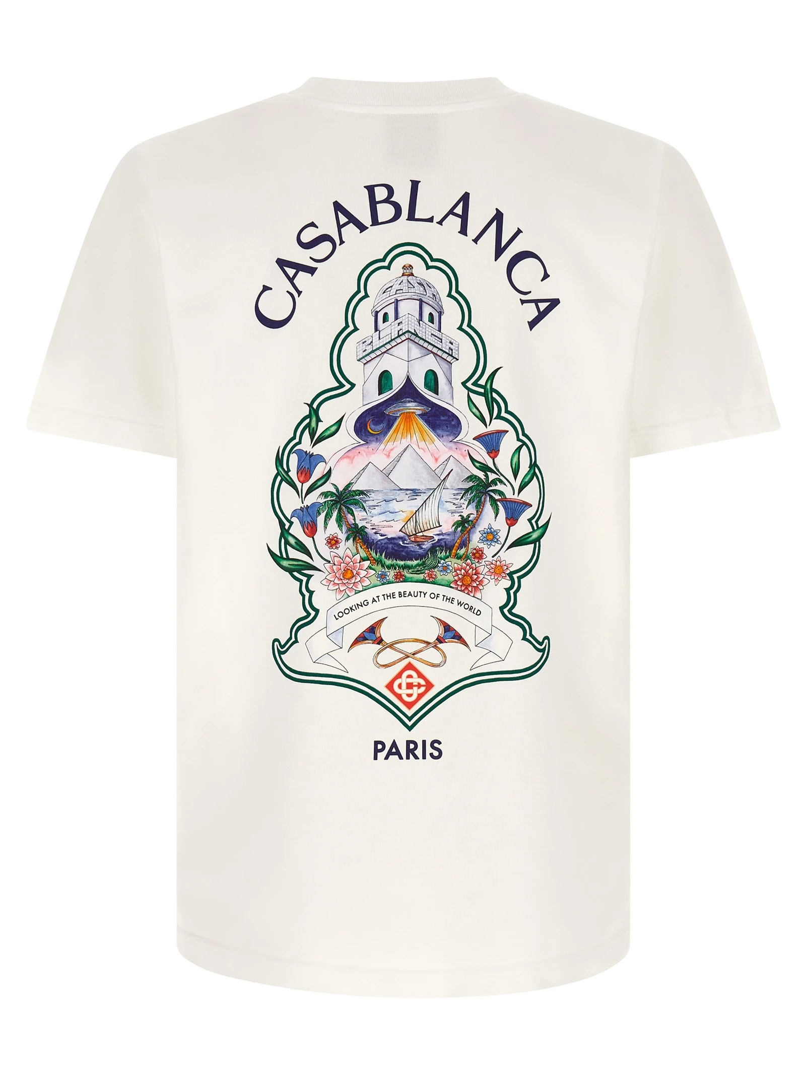'Hotel Emblem' print T-shirt
