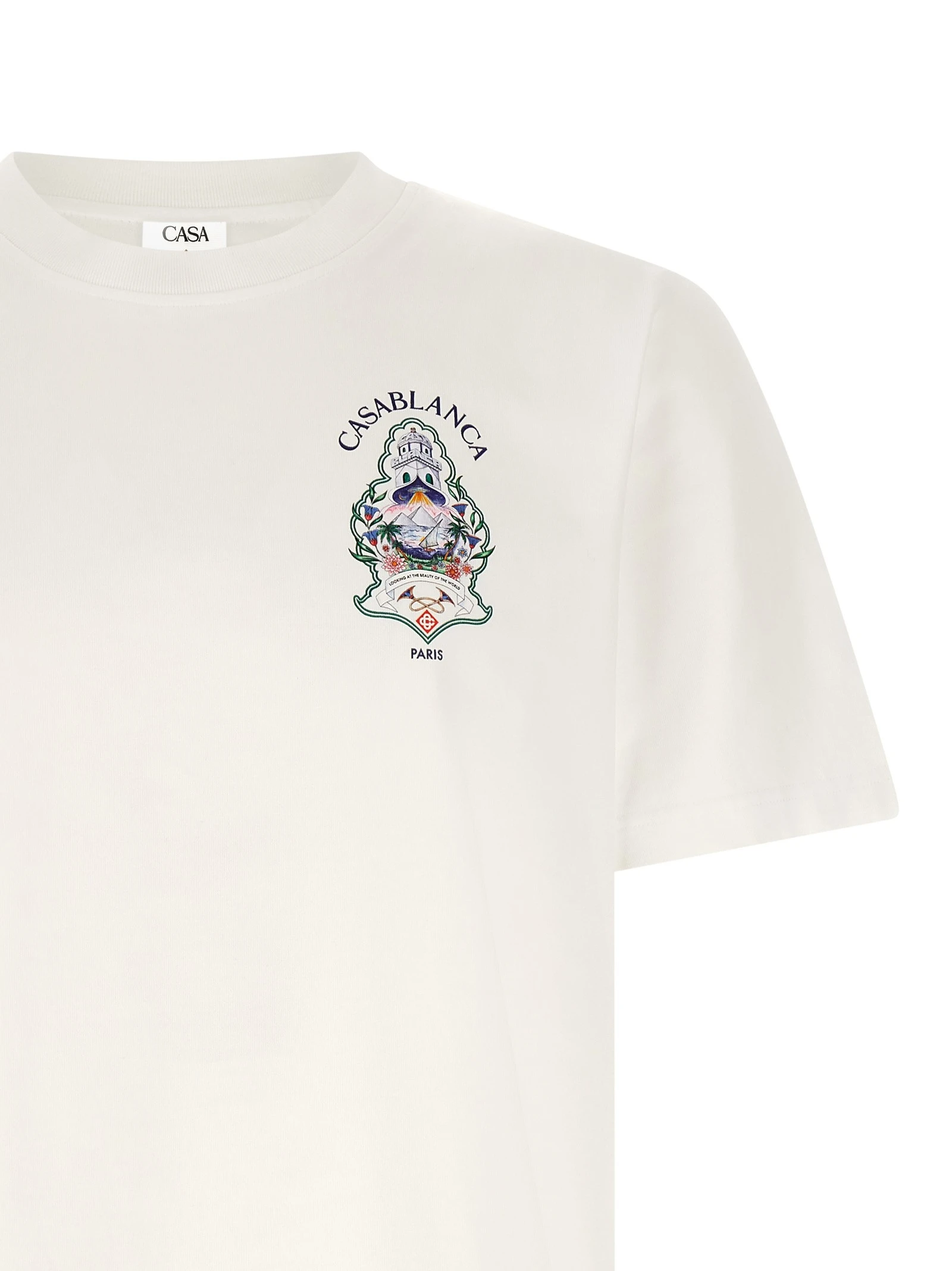 'Hotel Emblem' print T-shirt