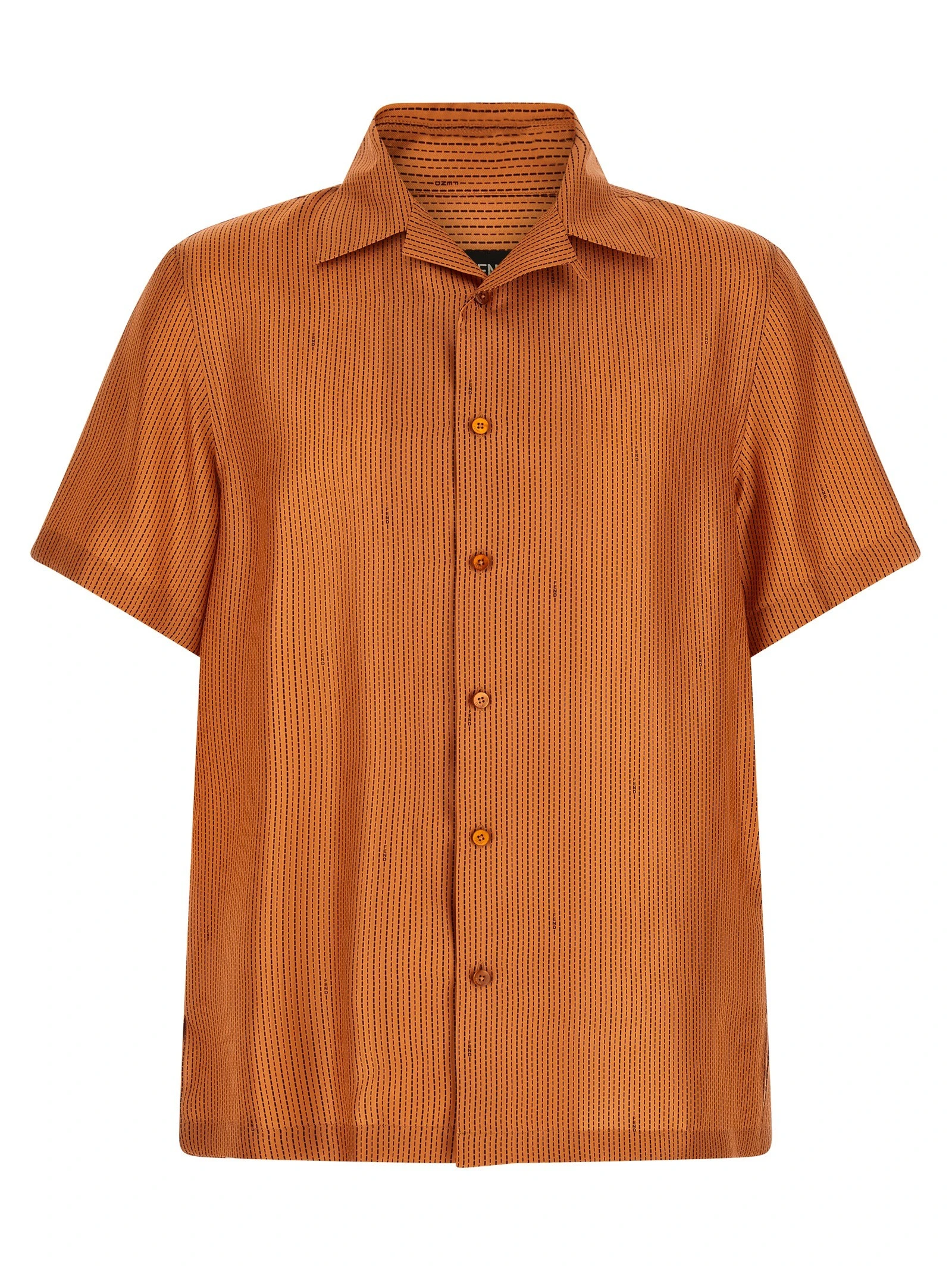 'Selleria' stitching silk shirt