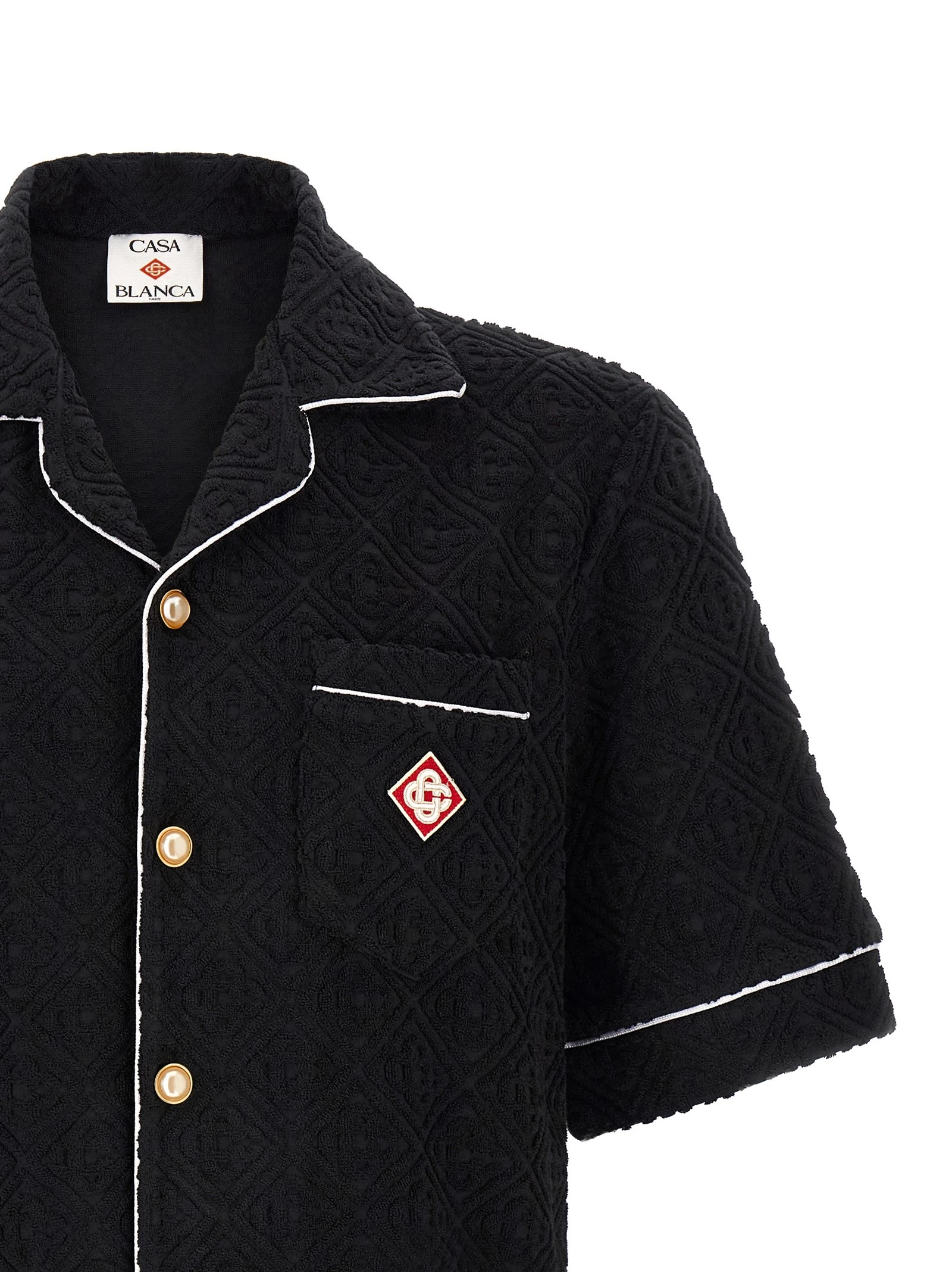 'Toweling Monogram' shirt