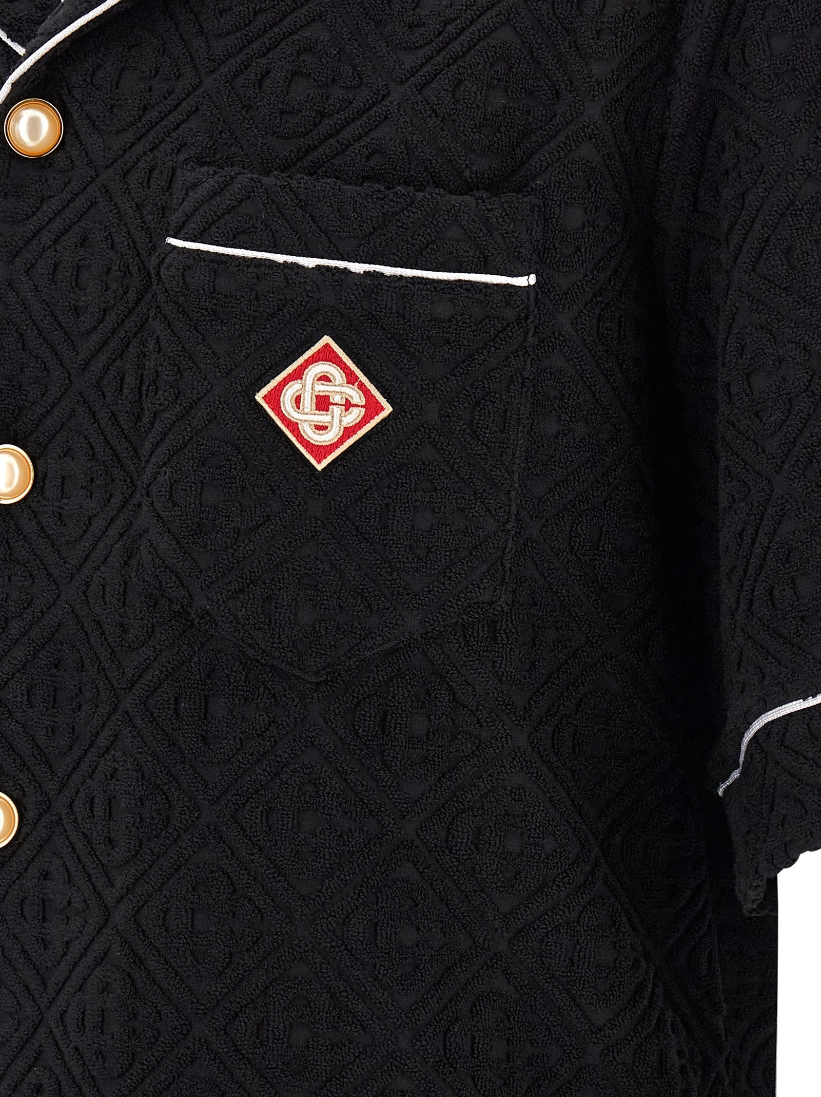 'Toweling Monogram' shirt