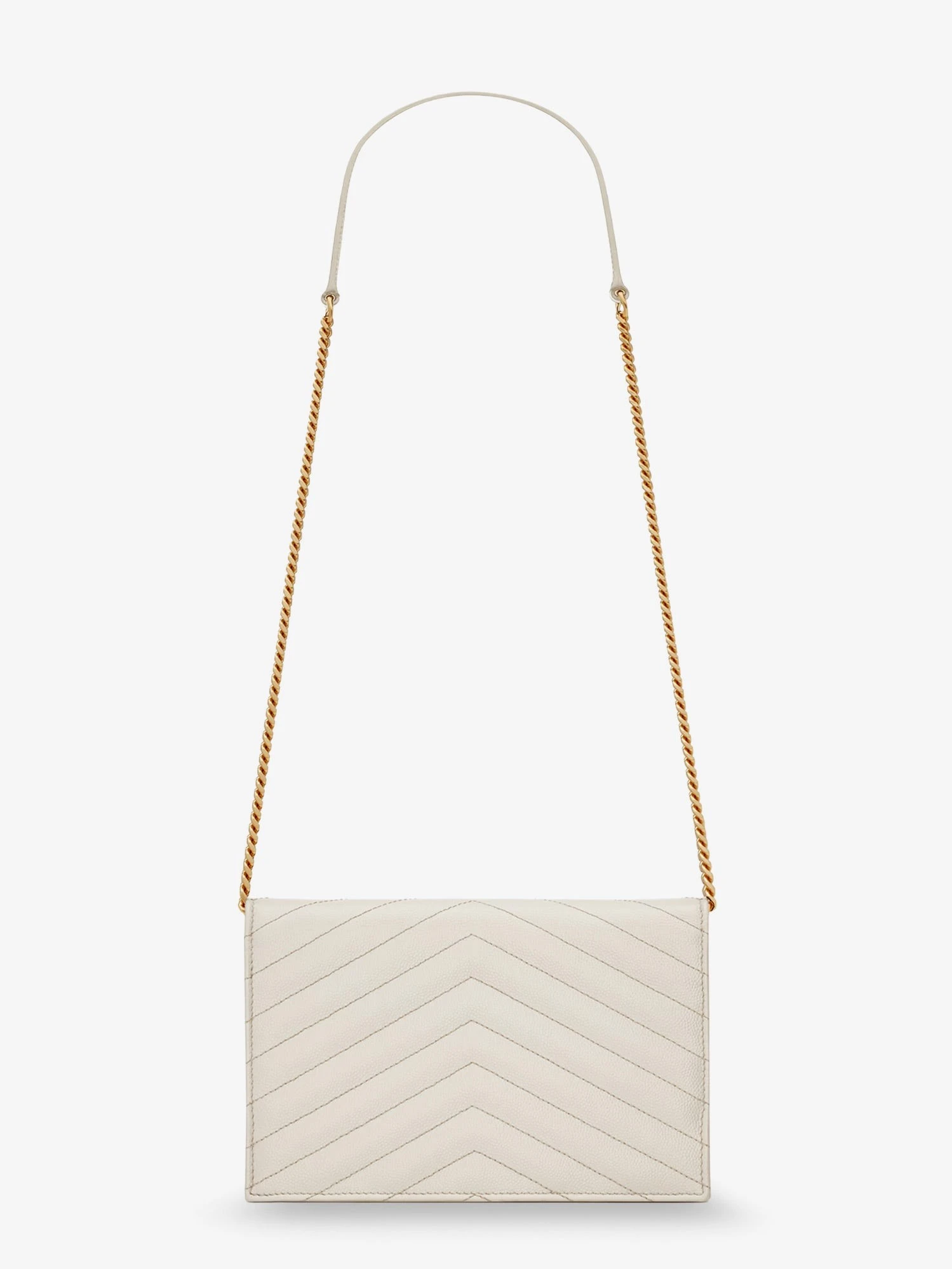 Envelope leather crossbody bag