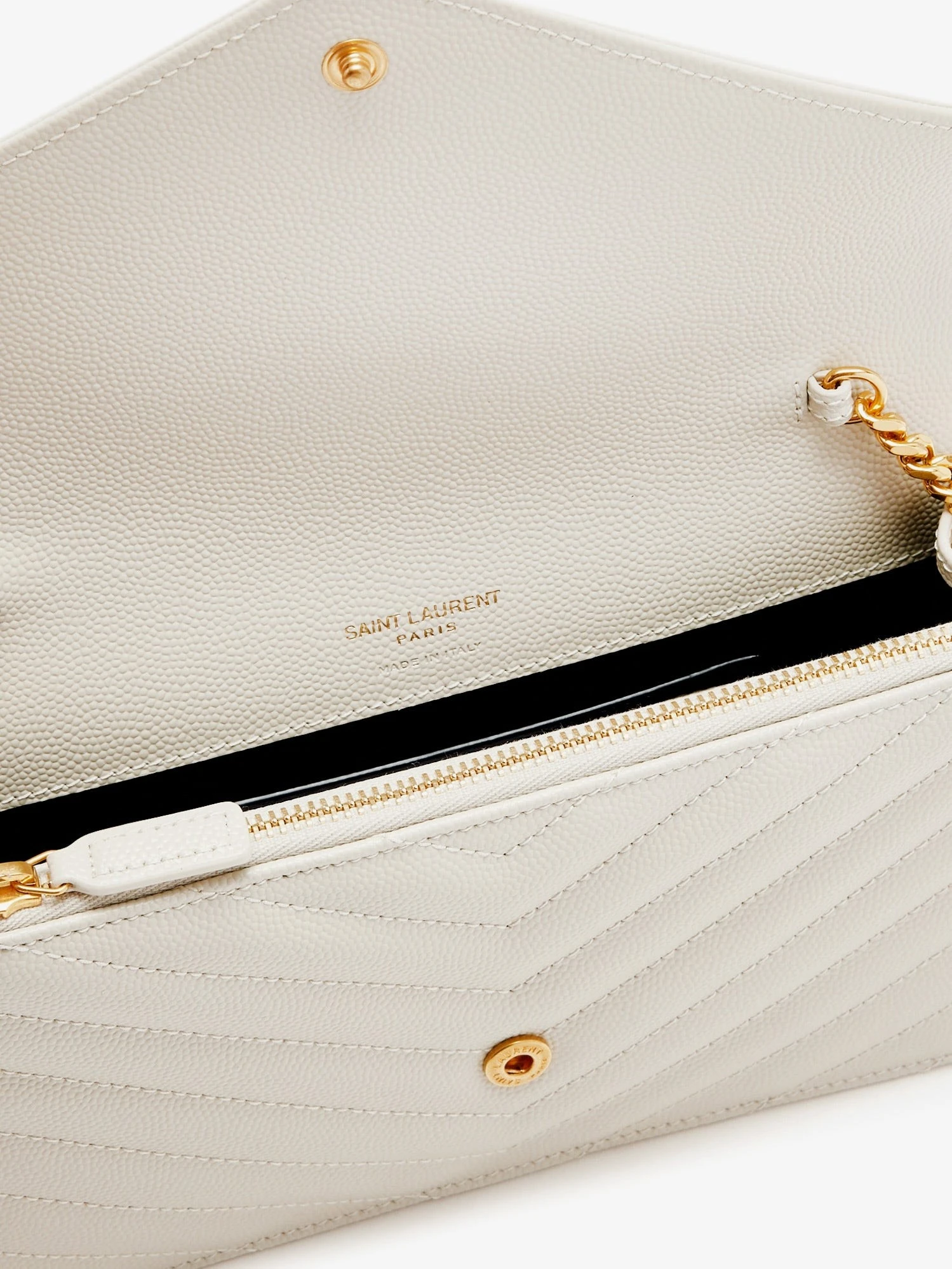 Envelope leather crossbody bag