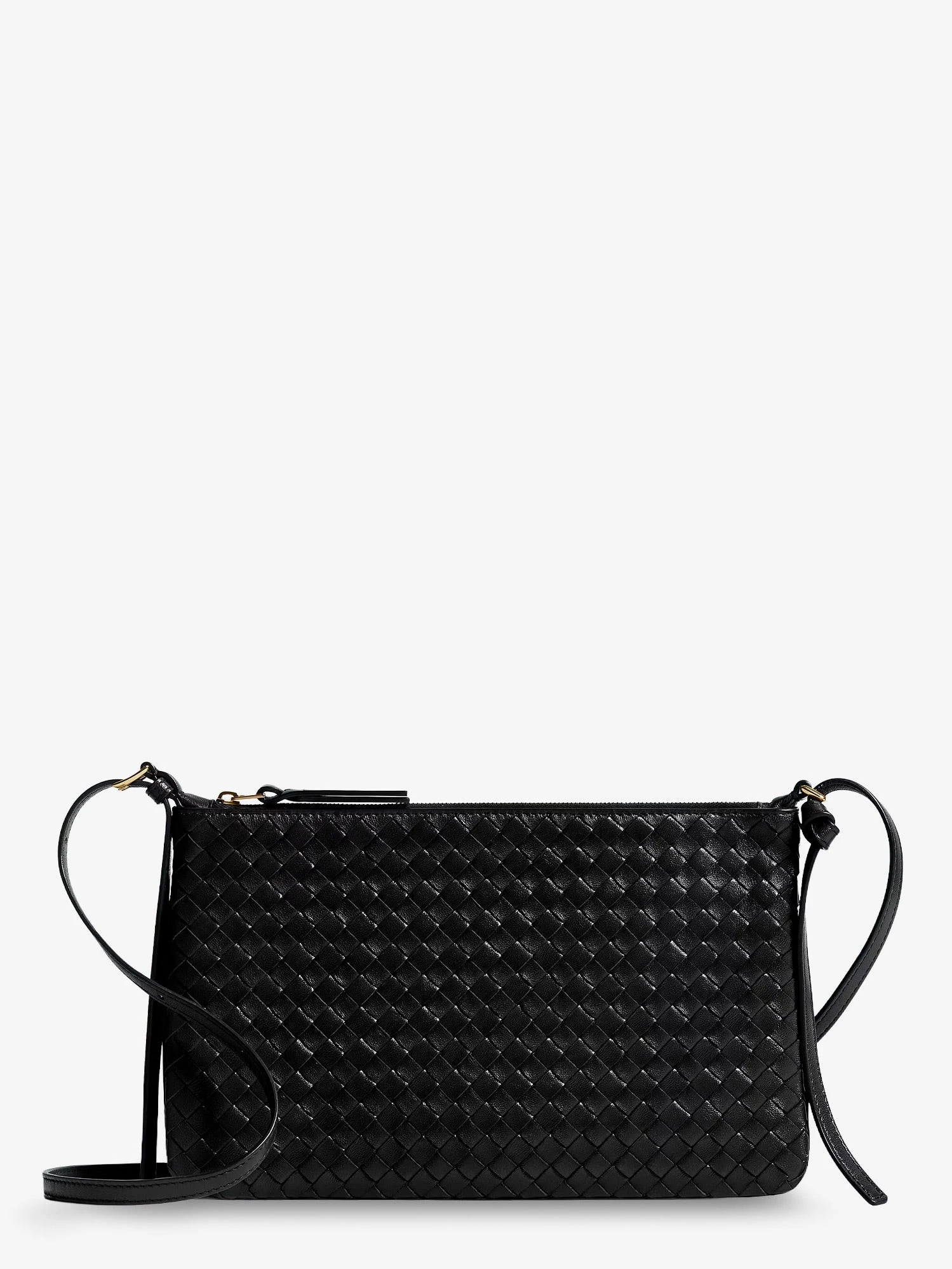 Pochette Intrecciato Piccolo medium with shoulder strap