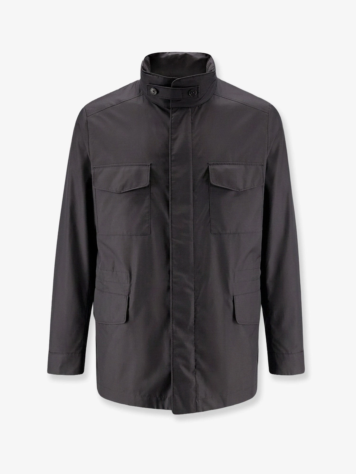 Traveller Field Jacket with pied-de-poule pattern