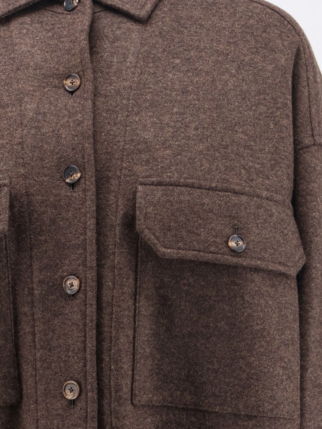 Darby Novalis stretch cashmere Overshirt