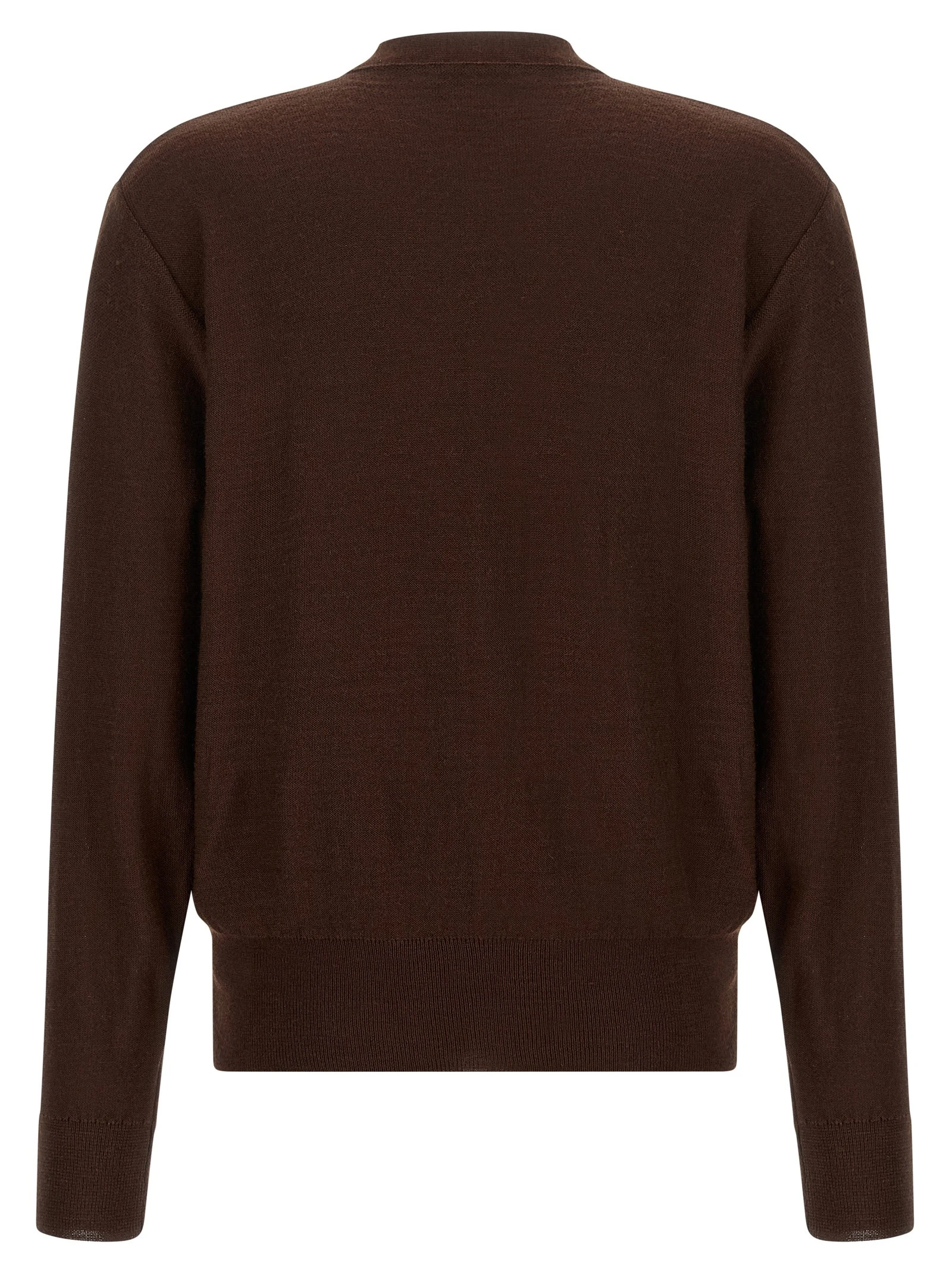 'Trompe L'Oeil' effect cardigan