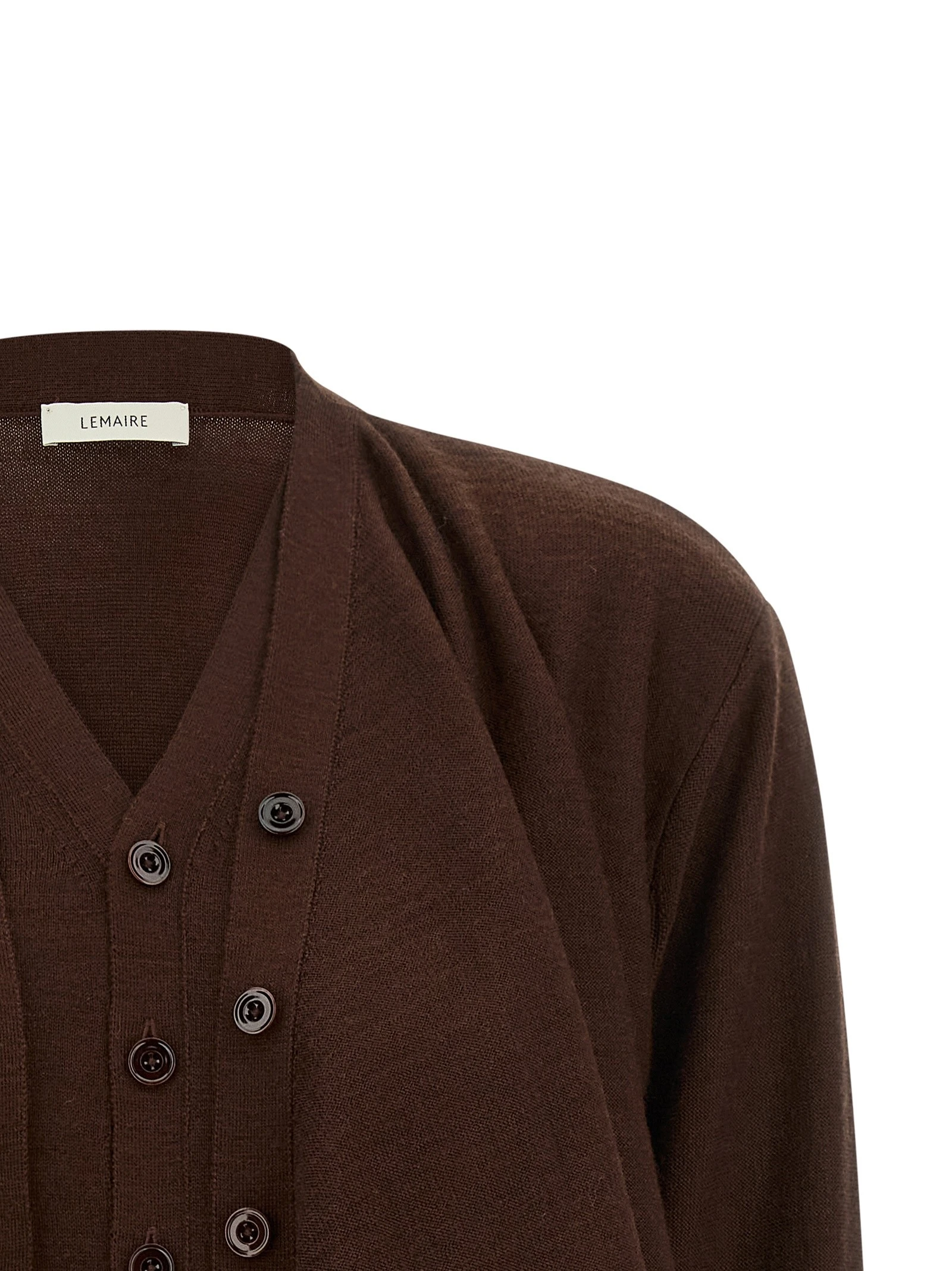 'Trompe L'Oeil' effect cardigan