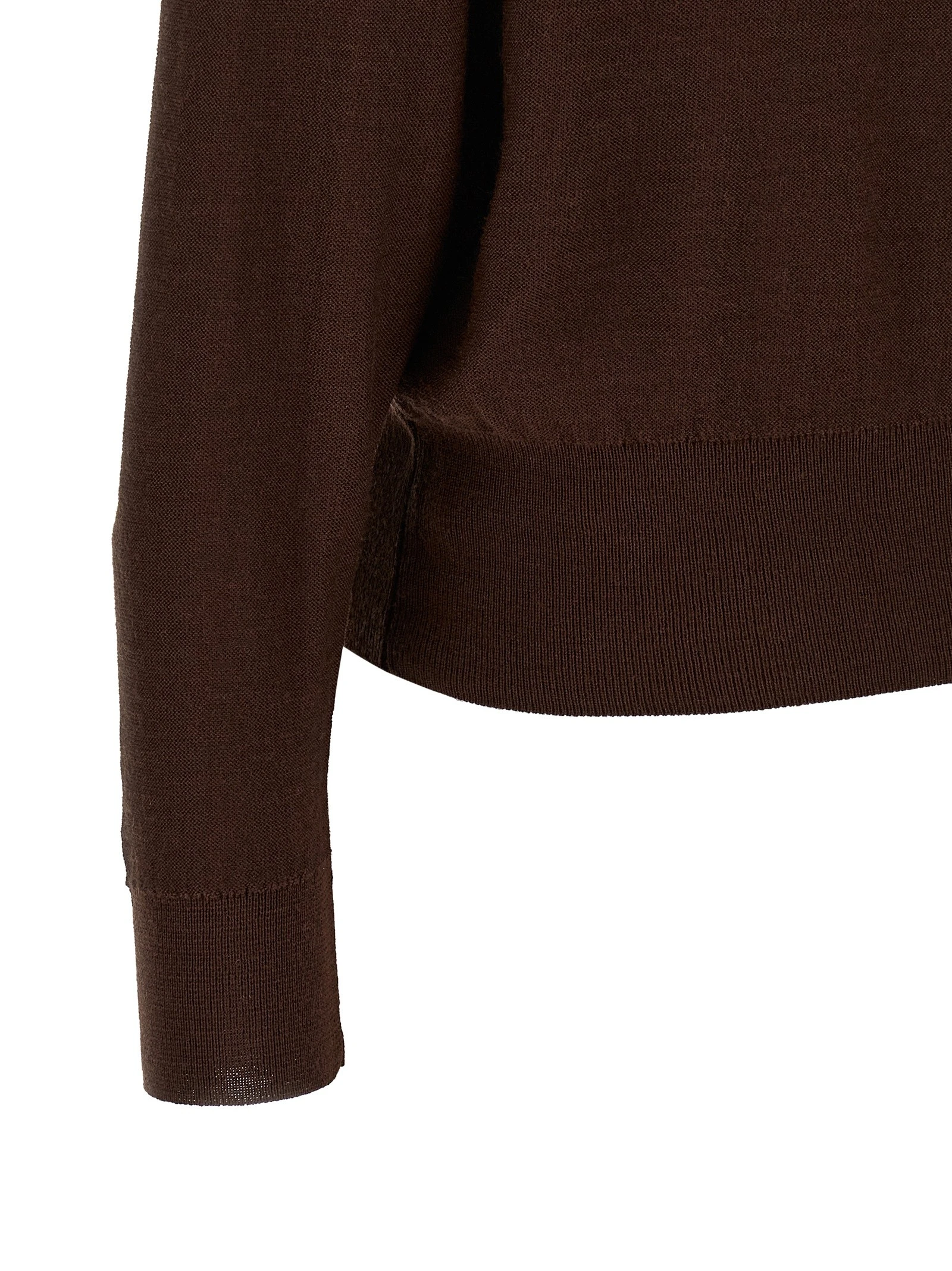 'Trompe L'Oeil' effect cardigan