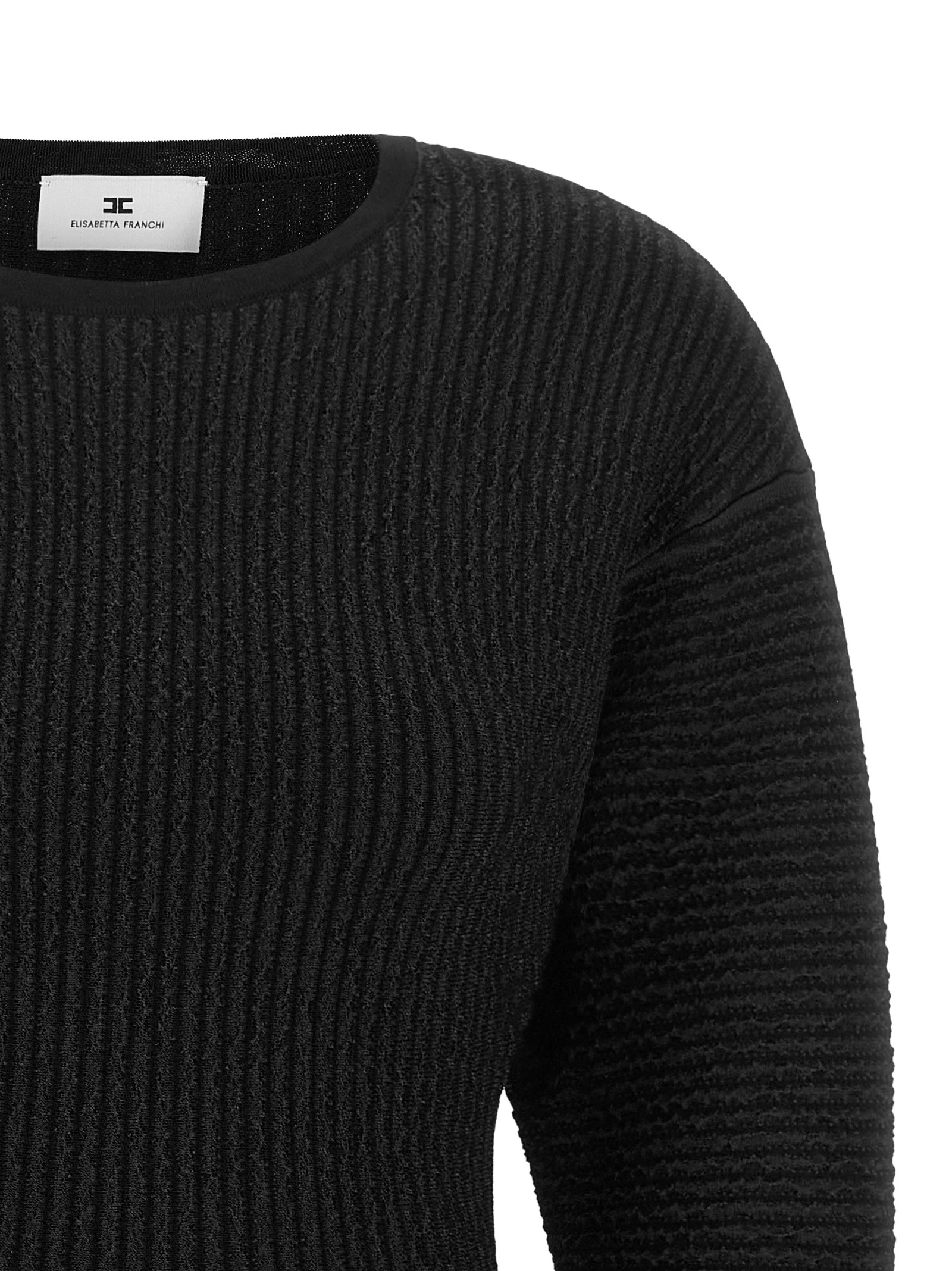 Knitted pleated dress