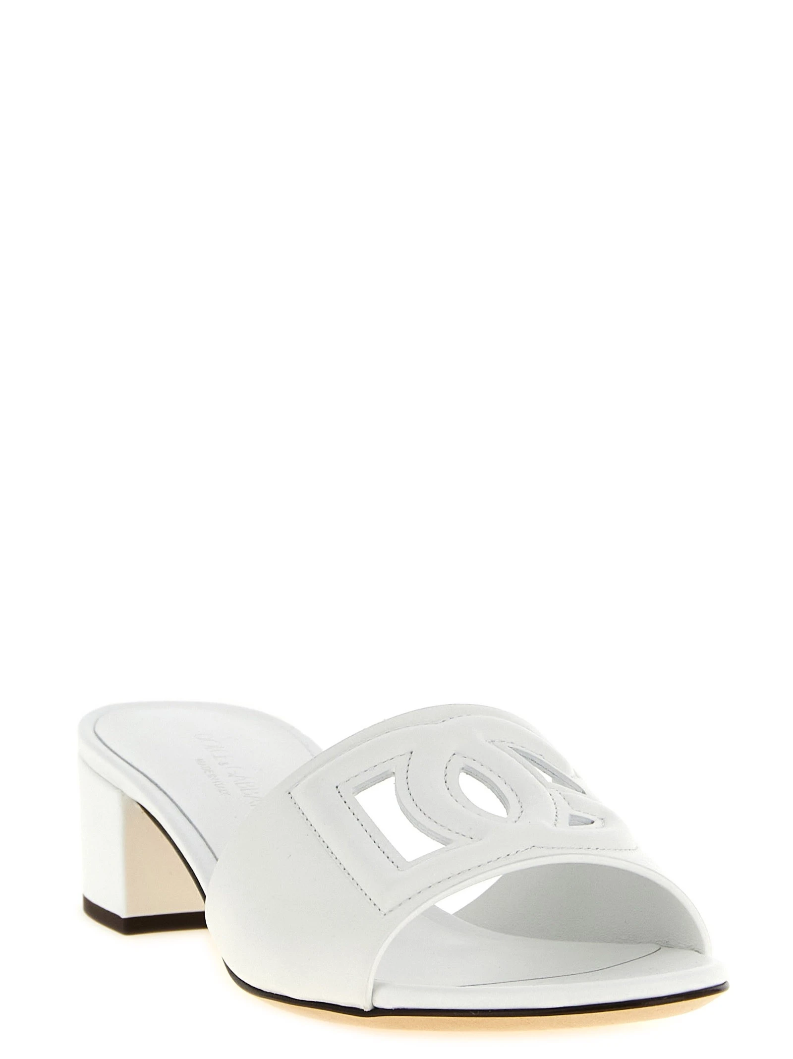 'DG' sandals